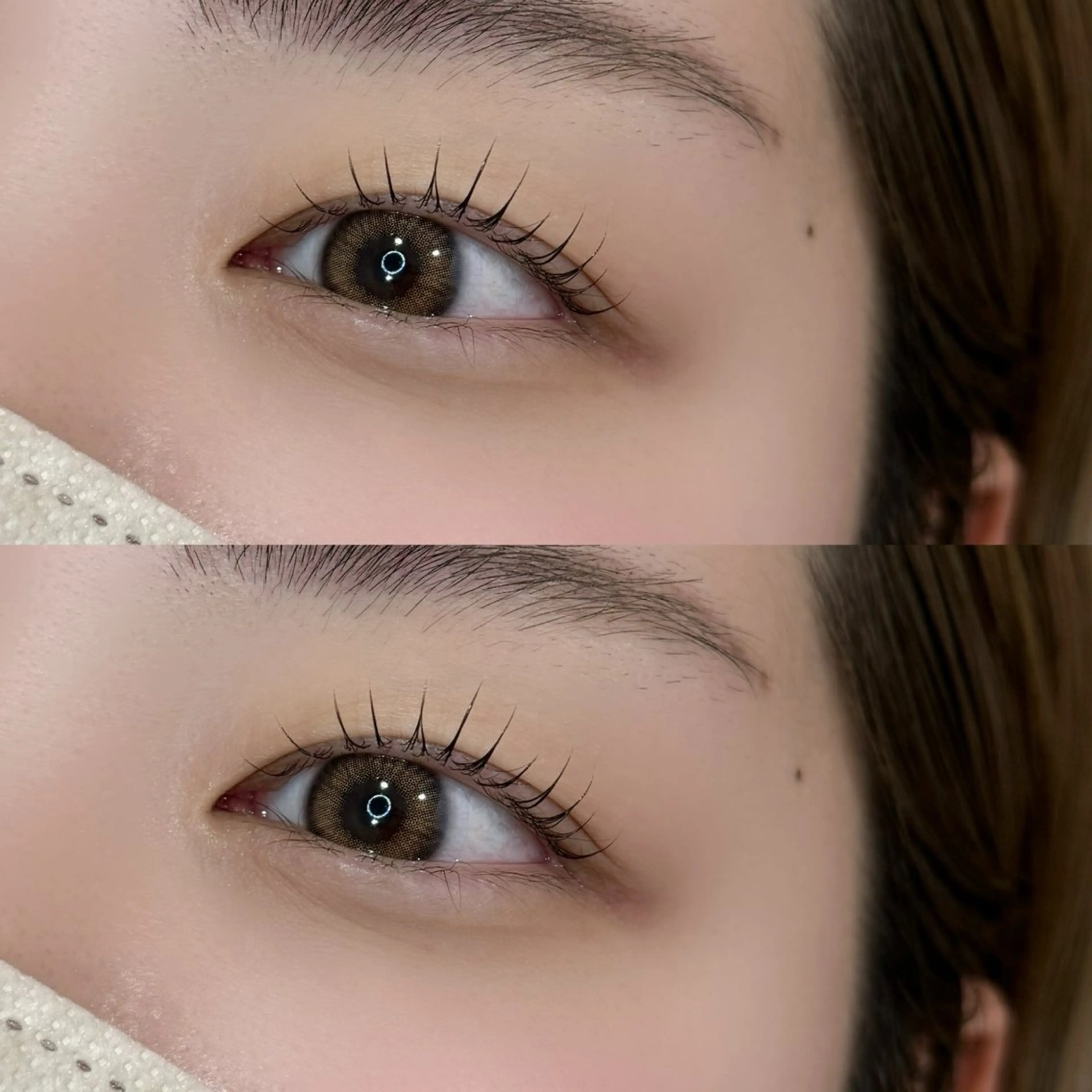 マツエク・マツパ パリジェンヌラッシュリフト 一重×まつ毛パーマ M3 NAIL,EYELASH AND EYEBLOW【エムスリー】所属・M3【エムスリー】 yume🤎🪄のマツエク・マツパデザイン