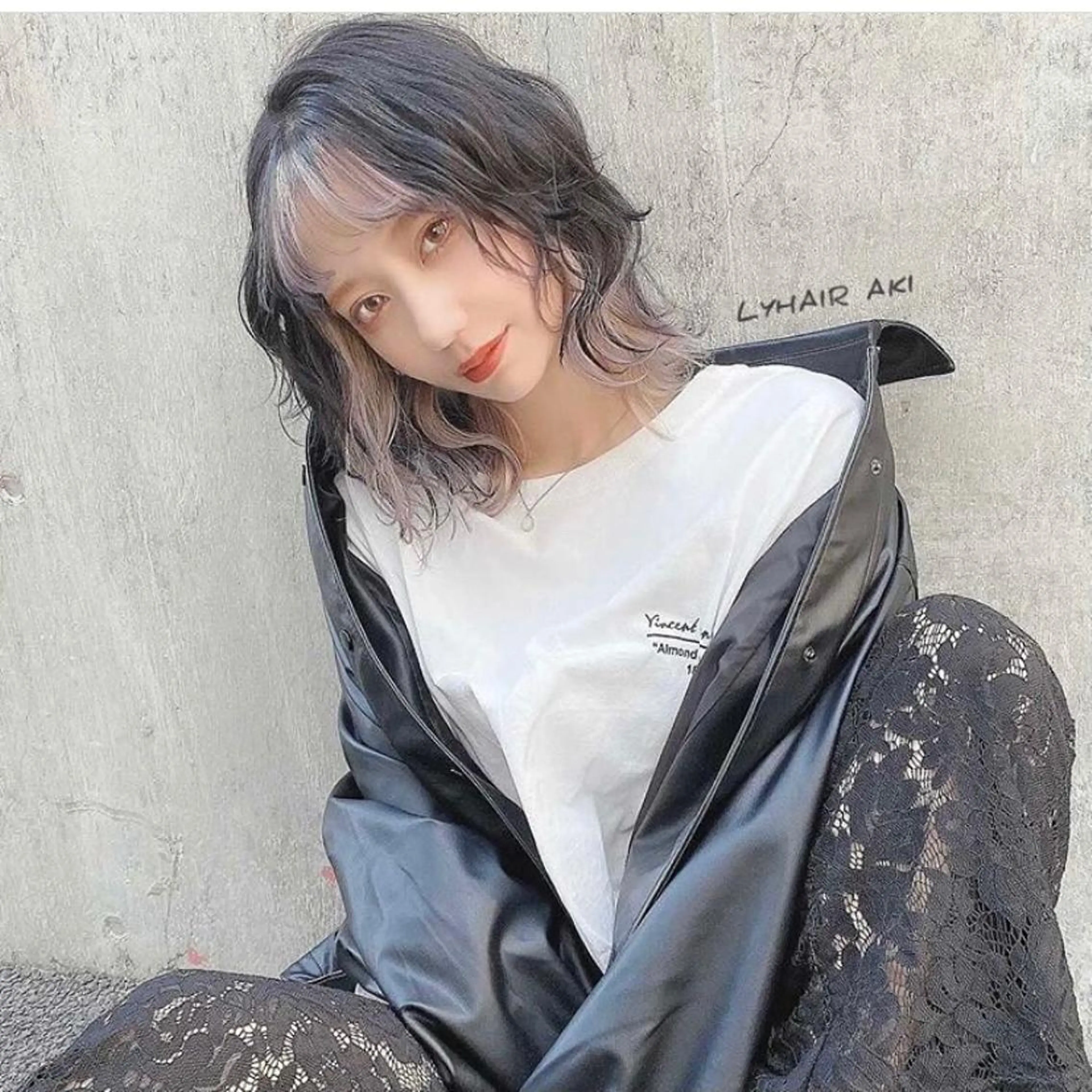 ミディアム ヘアカラー トリートメント Ly   hair（リーヘア）所属・Lyhair🦊🎀 AKIのヘアスタイル