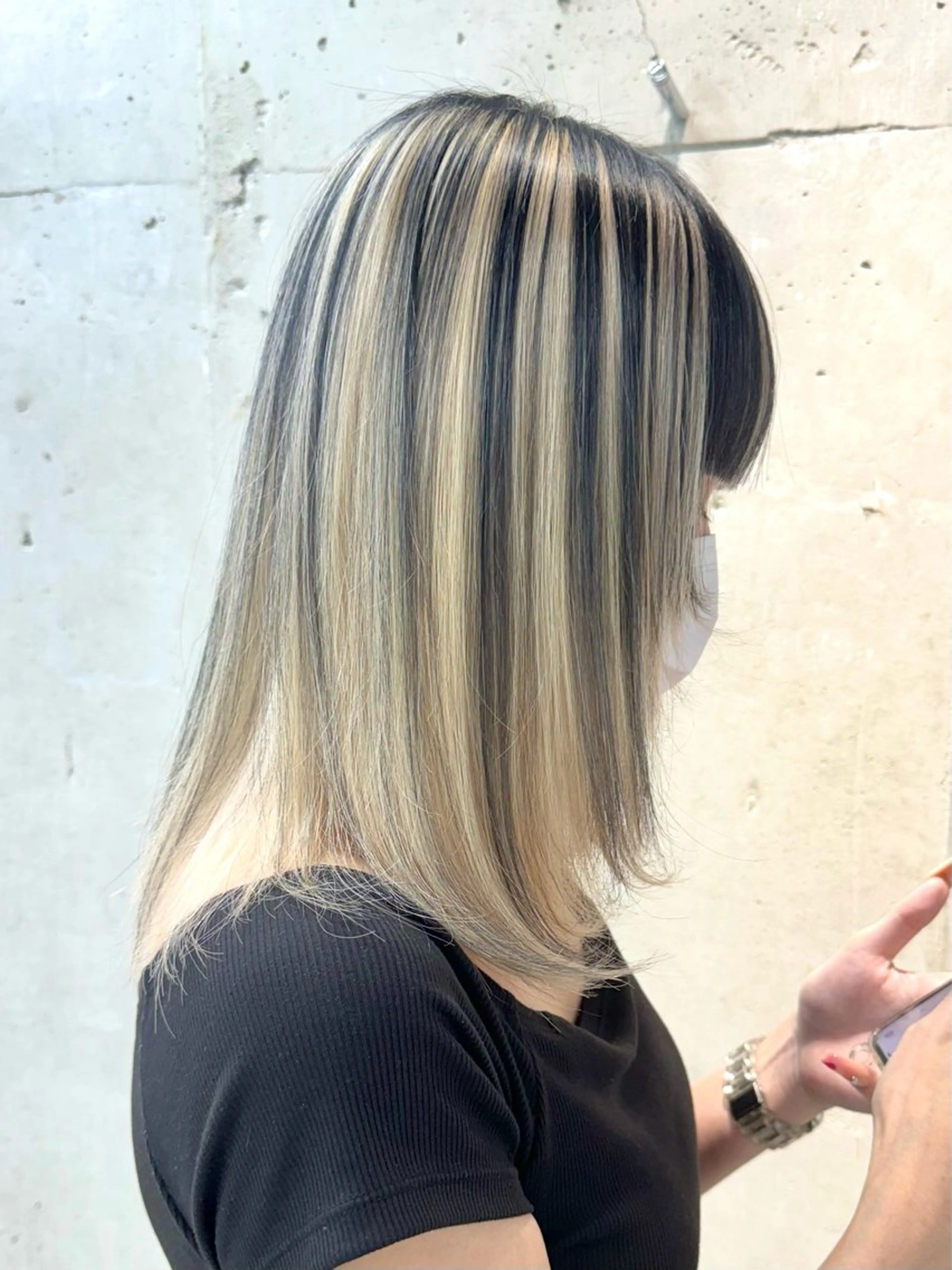 ミディアム カラー 似合わせカラー 🪞🎀✨️hinaのヘアスタイル