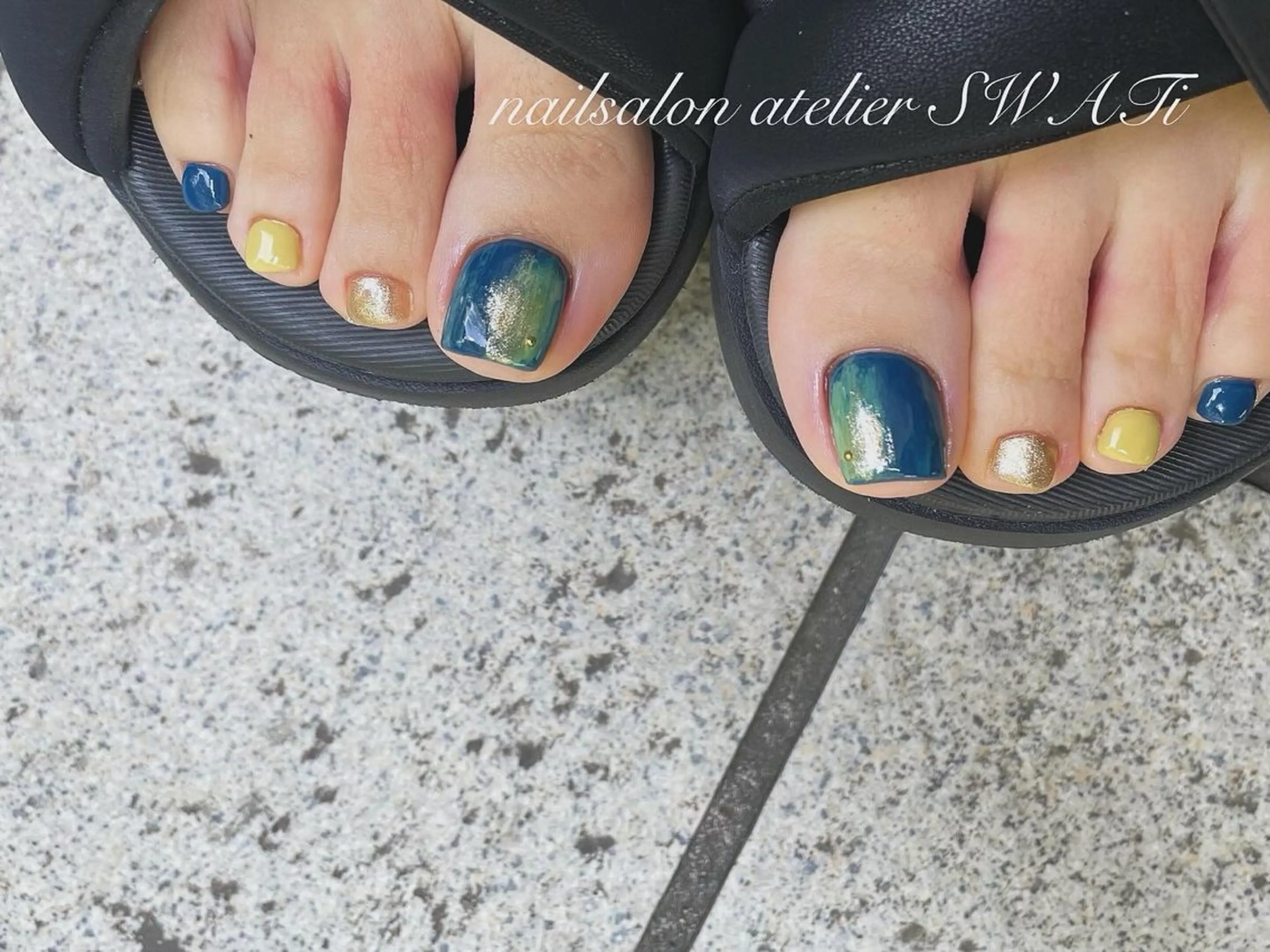 ネイル ヘアーサロン大野所属・nailsalon SWATiのネイルデザイン