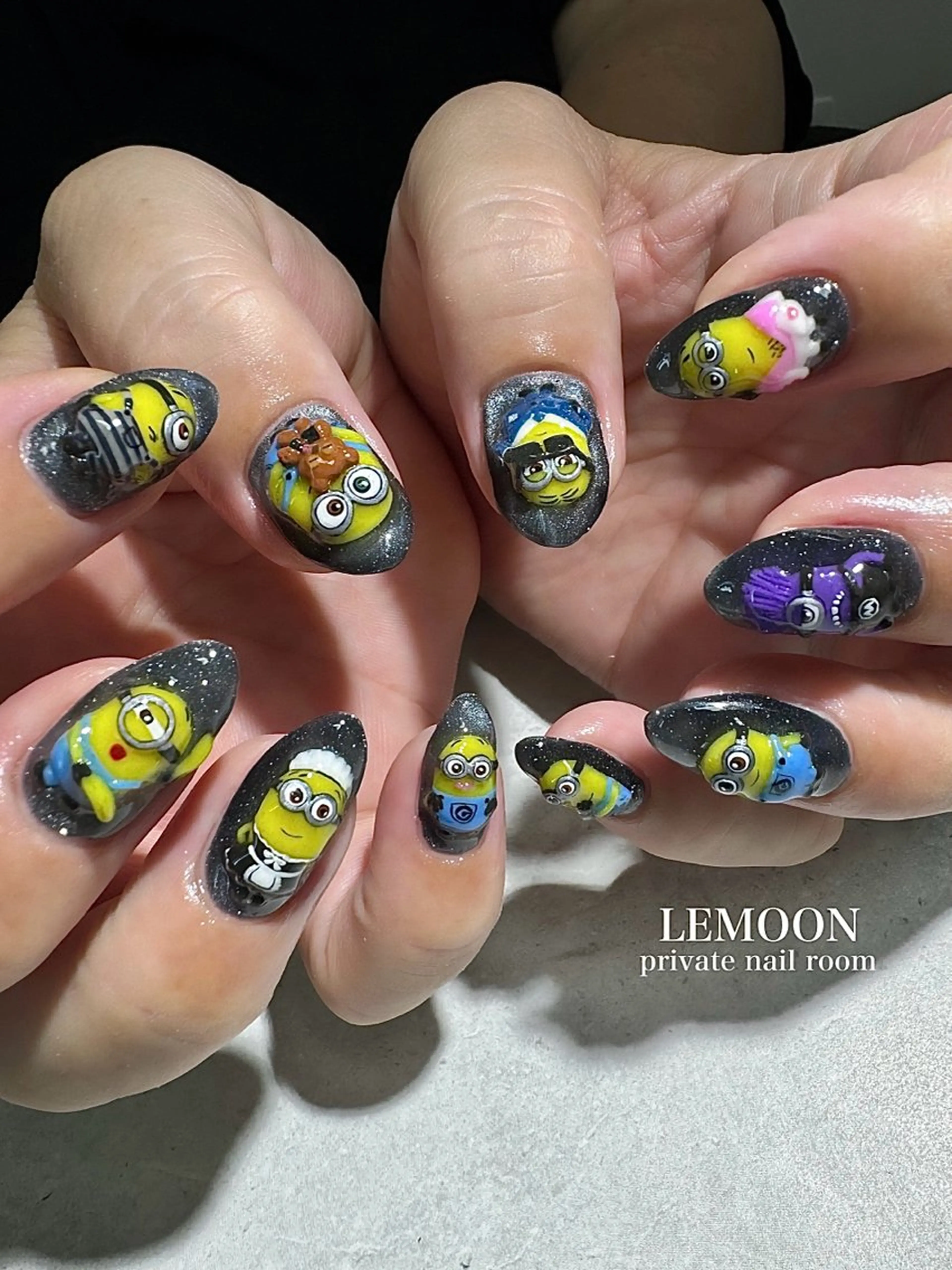 ネイル private nail salon　LEMOON所属・nail salon LEMOONのネイルデザイン