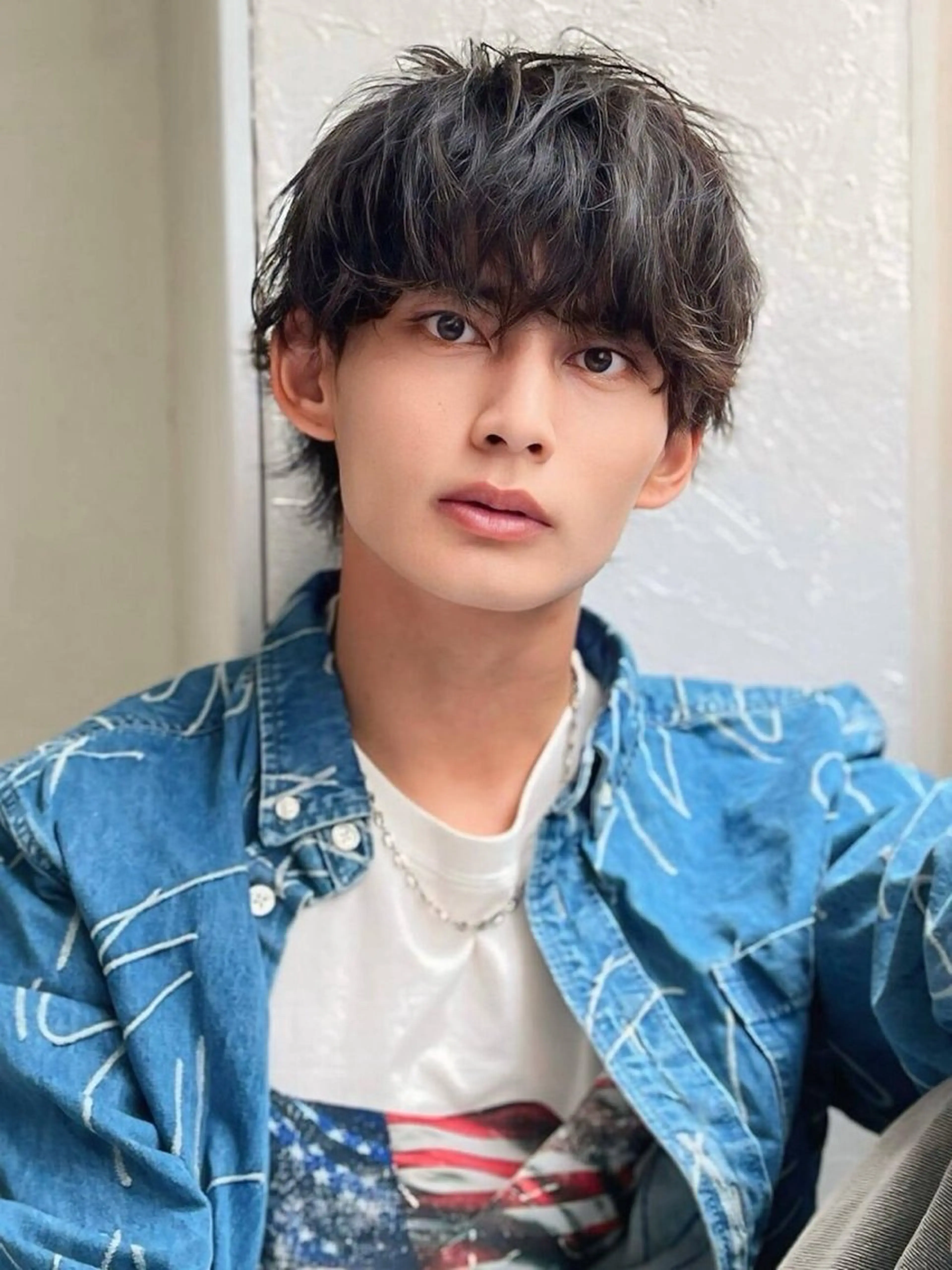 メンズカットモデルの写真