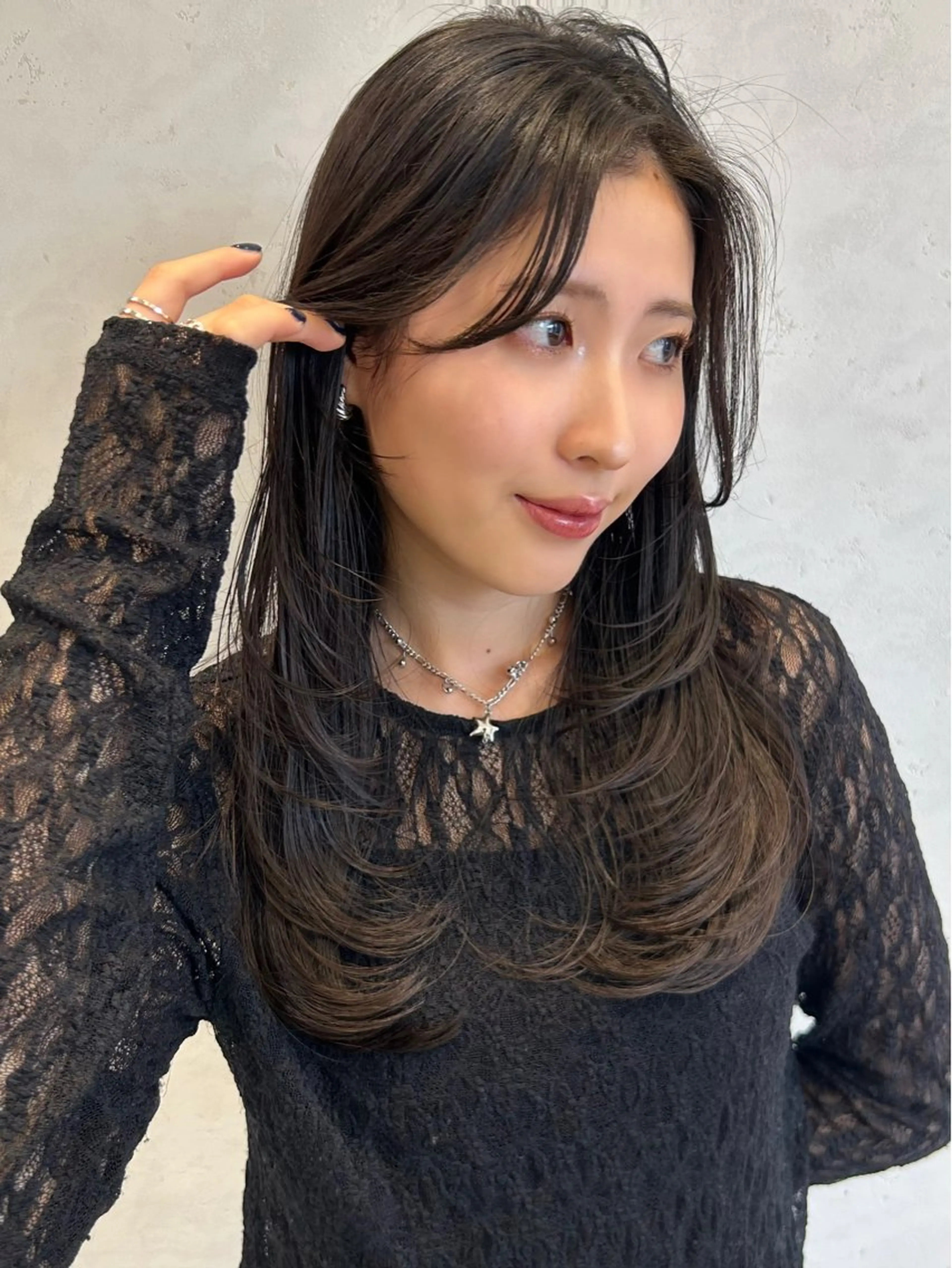 ロング カラー カット トリートメント インナーカラー ／レイヤー🦋ルイのヘアスタイル