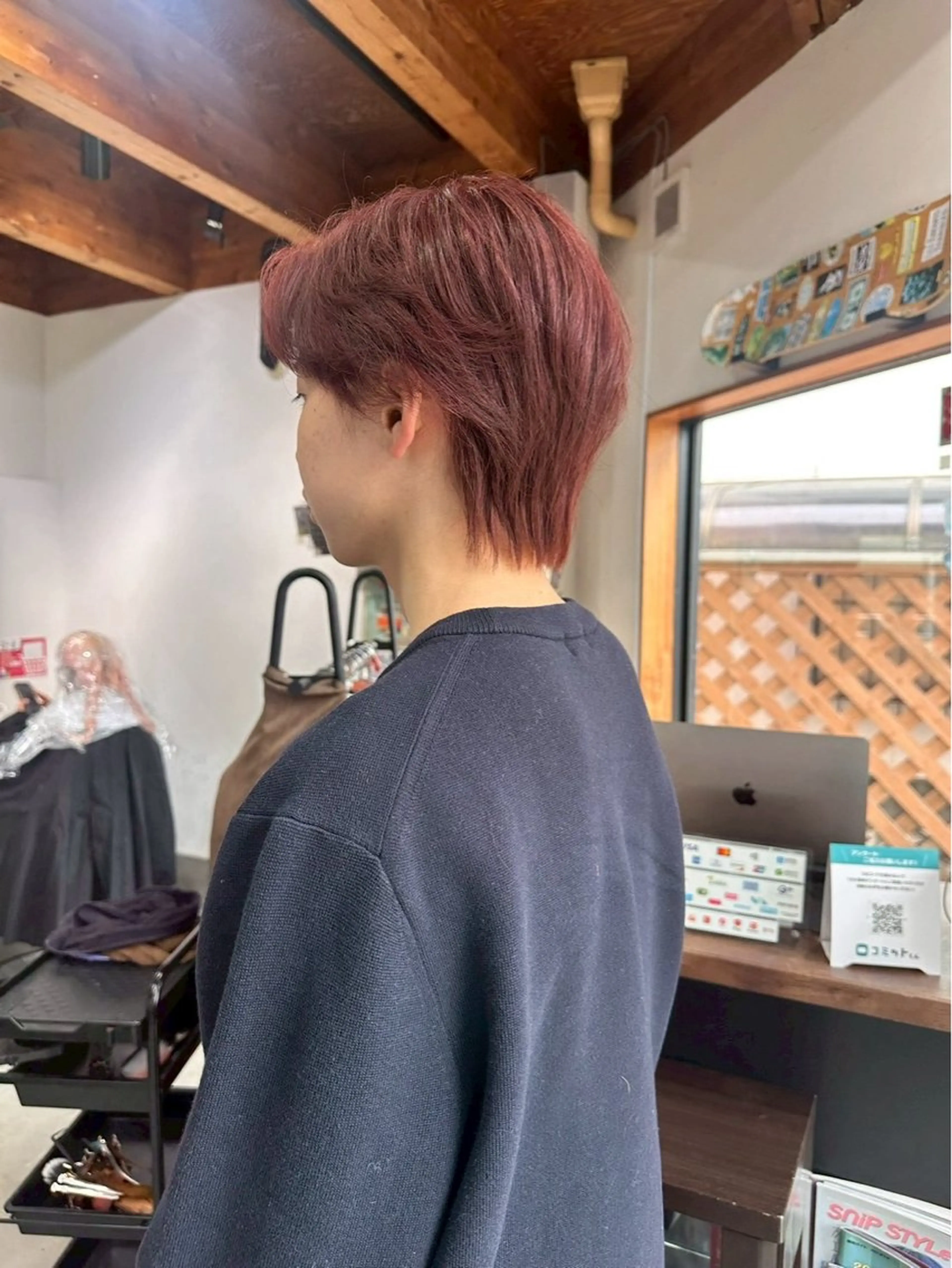 ショート カラー 柔らかい／抜け感/ SOU🫧のヘアスタイル