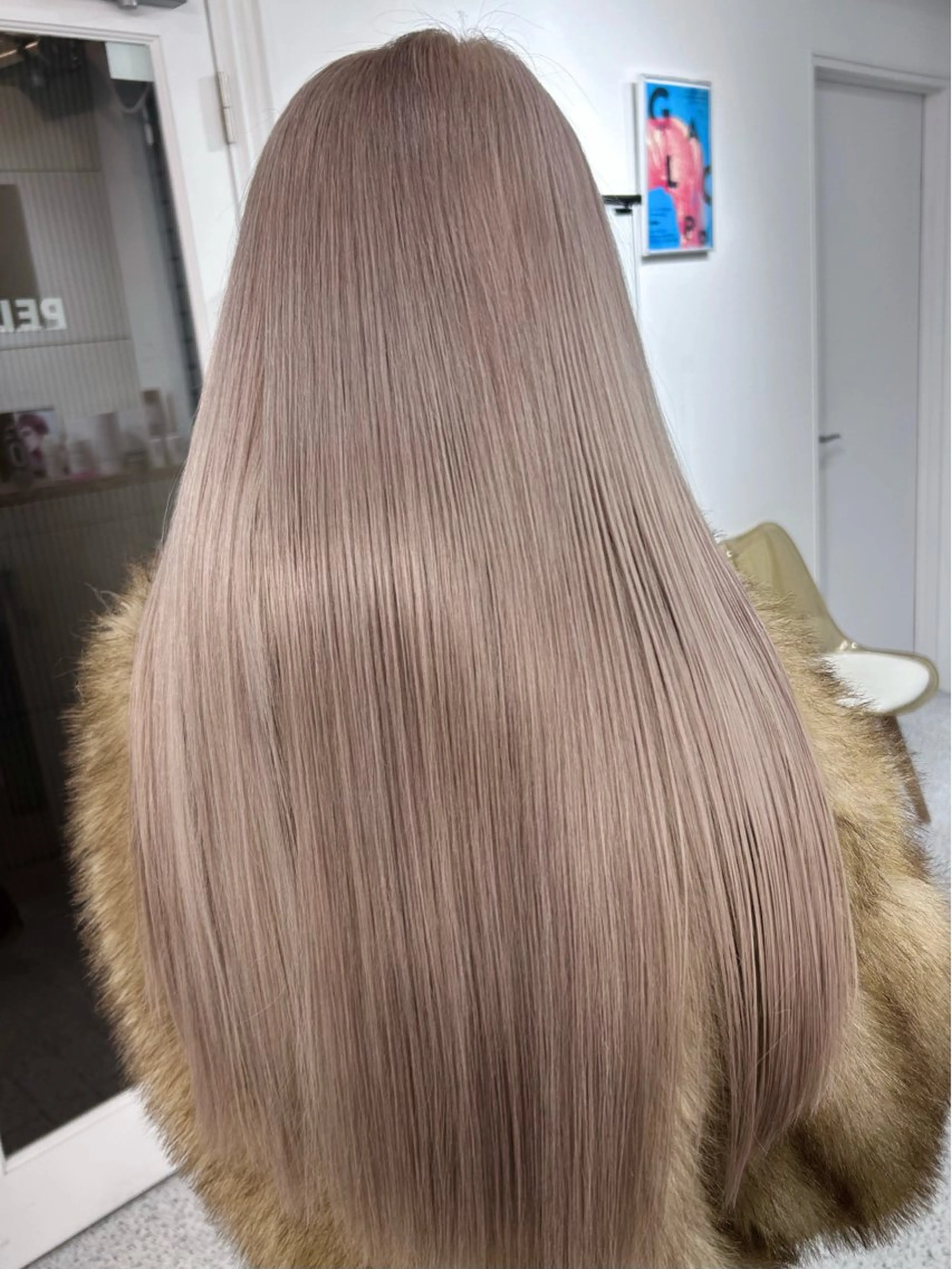 ロング カラー ベージュカラー ブリーチ ブラウンカラー ブラウンベージュ チョコレートブラウン カット ヘアカラー トリートメント PELE所属・愛されミルクティー 💍🎀yuiのヘアスタイル