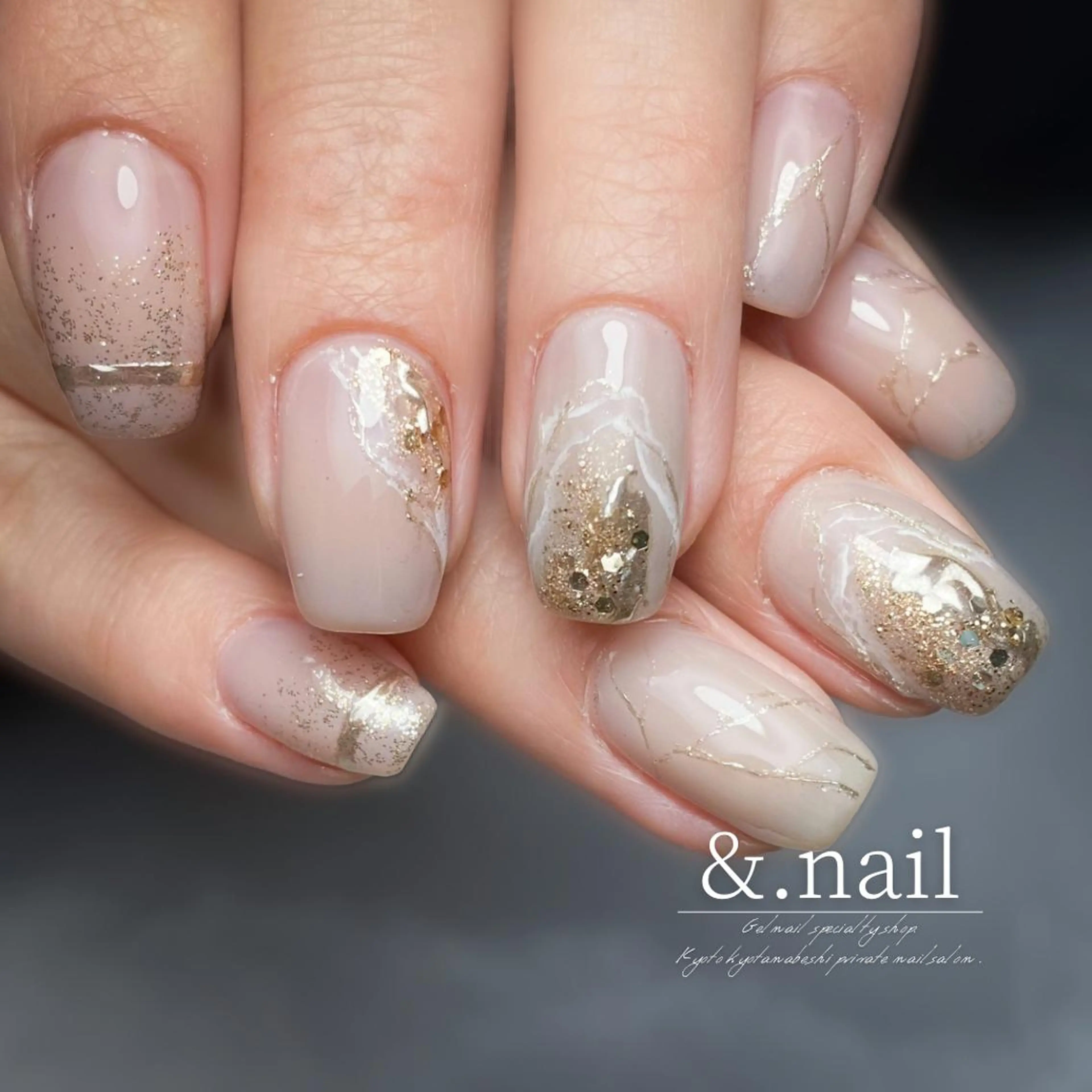 ネイル ニュアンスネイル ハンドネイル &.nail/ ニュアンス/持込み可のネイルデザイン