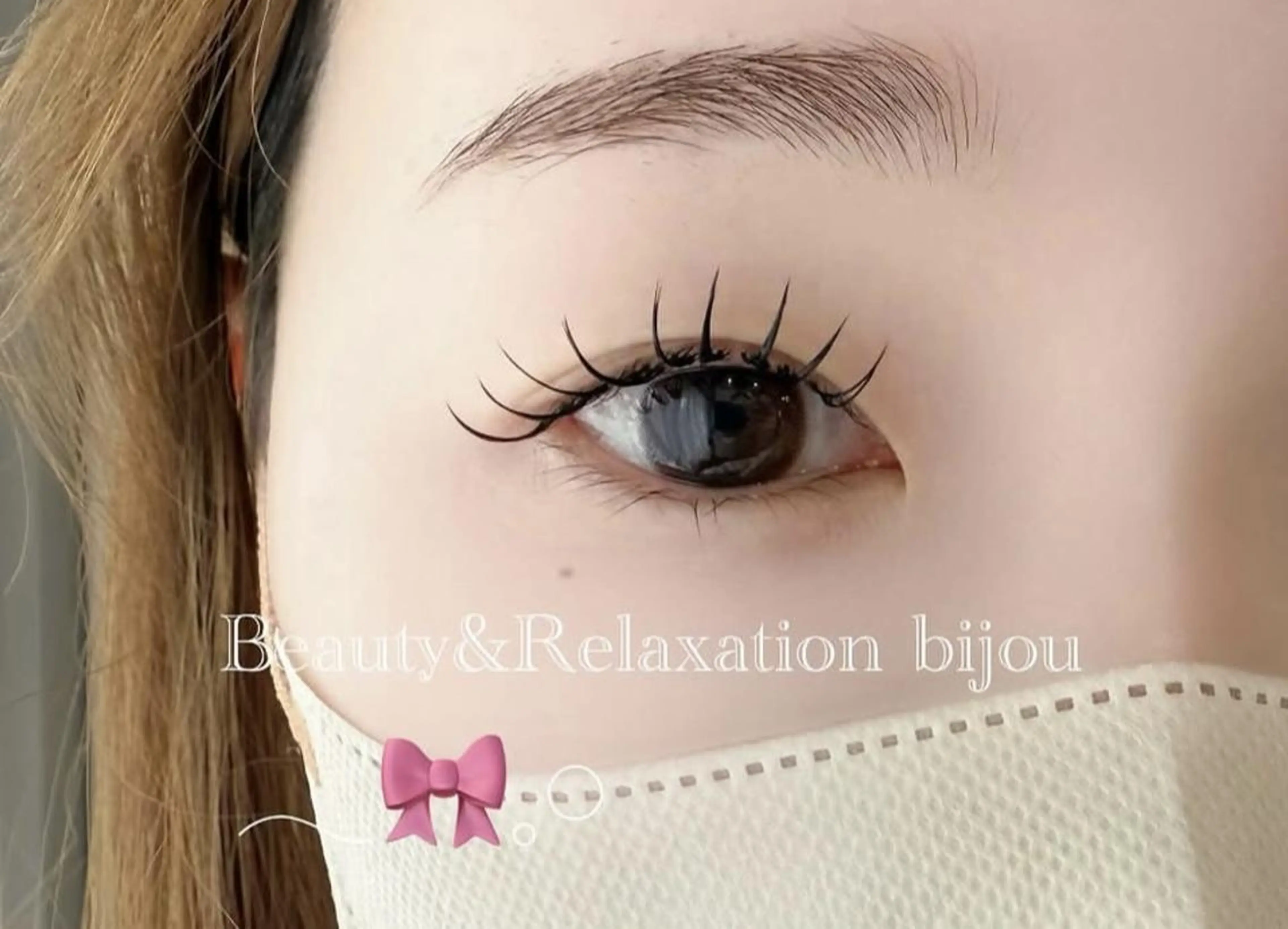 パーマ minimo専用ベテ ランのLesson用のマツエク・マツパデザイン