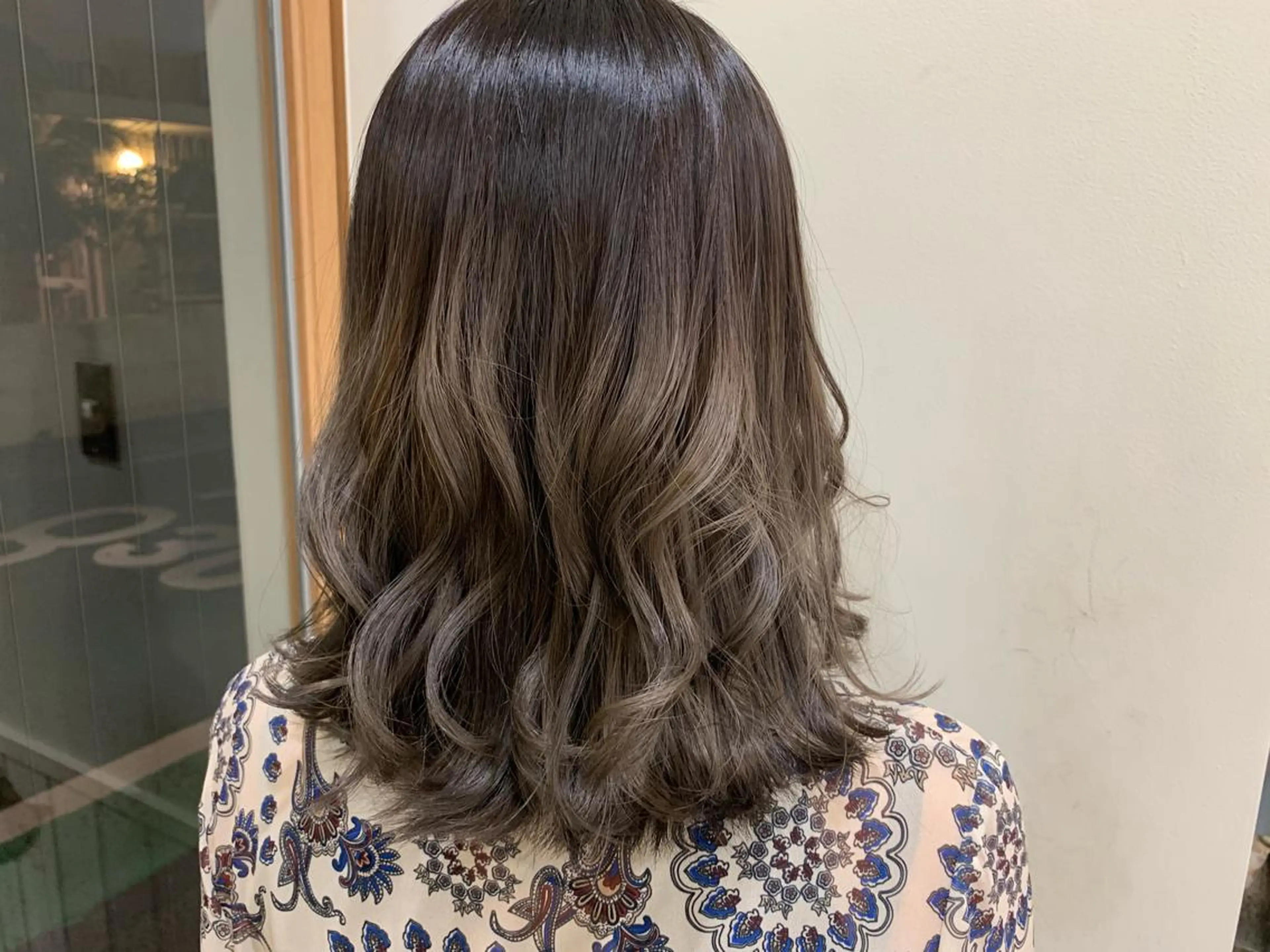 セミロング ボブ/美髪矯正 /佐藤　奈巳のヘアスタイル