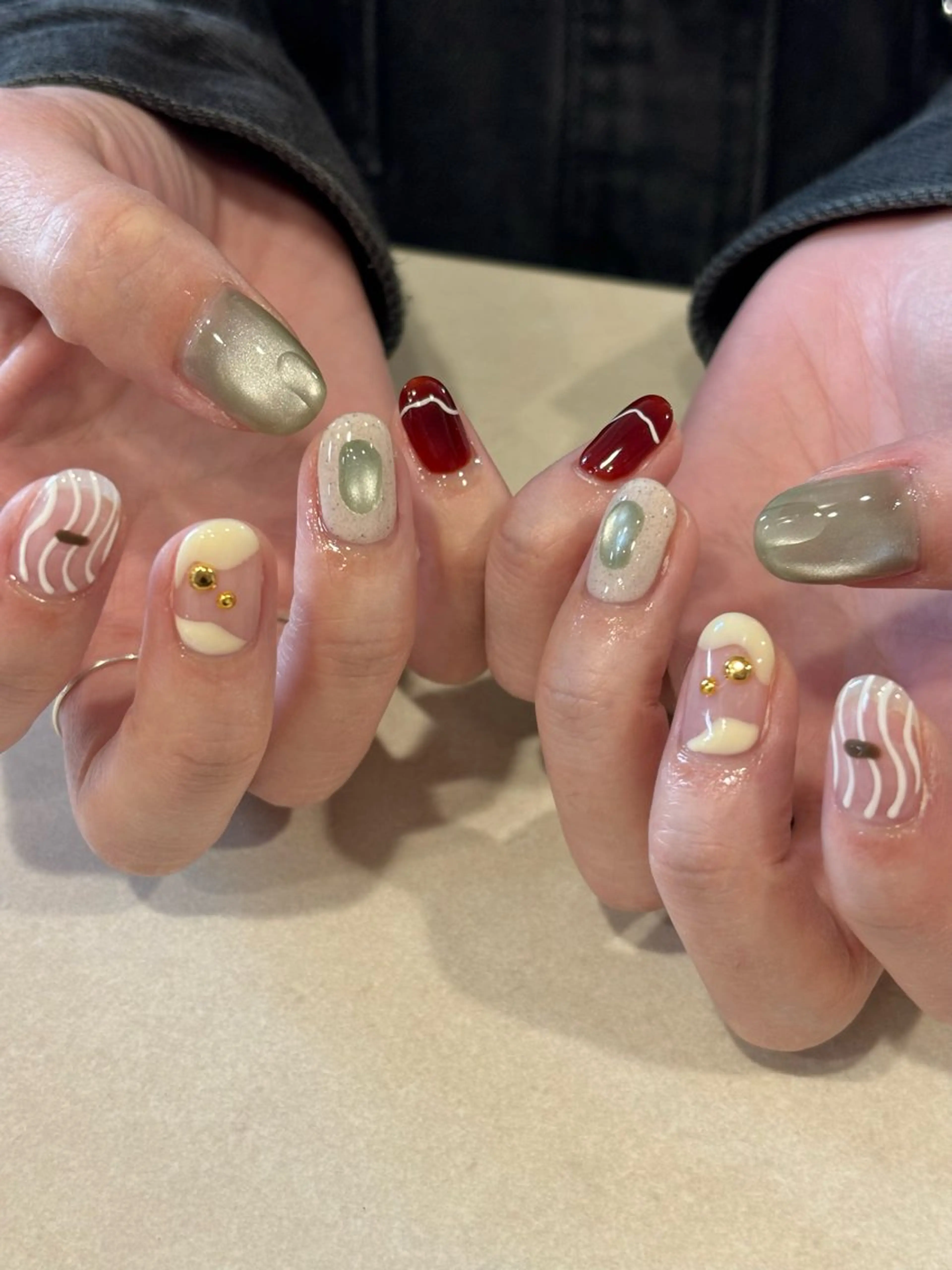 ネイル ニュアンスネイル ハンドネイル iconail 下北沢 NONのネイルデザイン