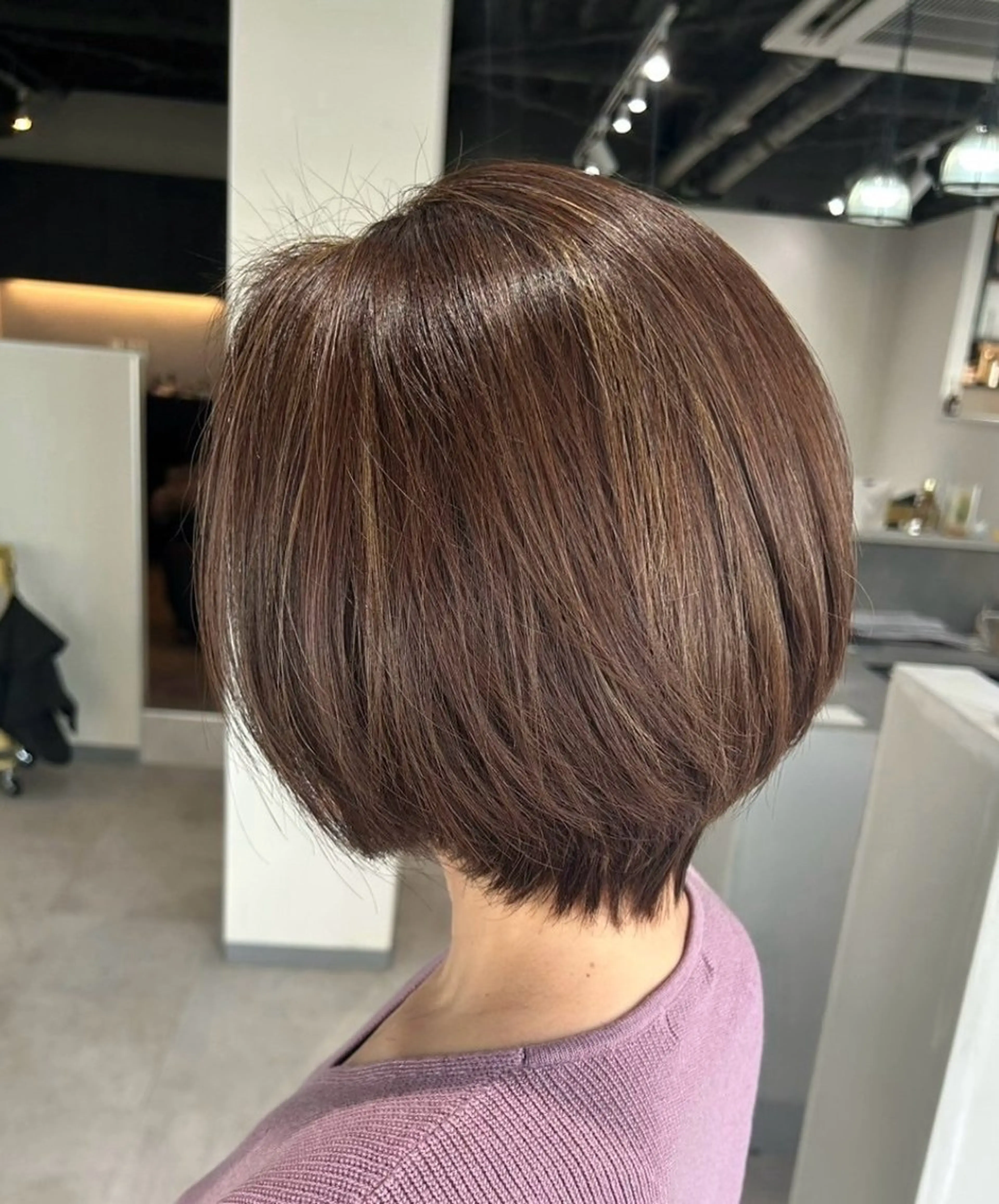 ミディアム カラー 脱白髪染め❕白髪 ぼかし特化🌟ヨコタのヘアスタイル