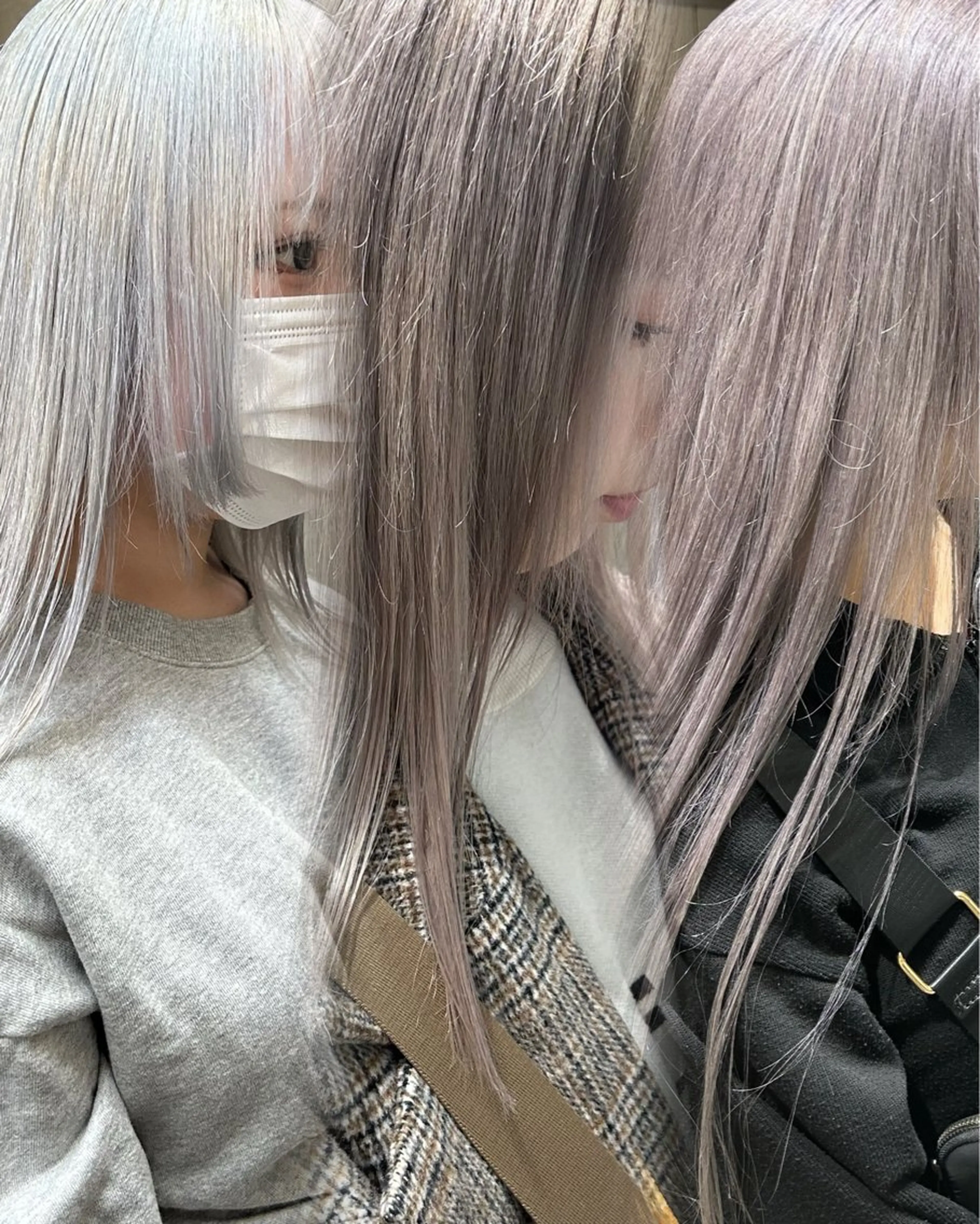 ミディアム カラー ヘアカラー ✨ブリーチ特化✨ 💚Acchon💚のヘアスタイル