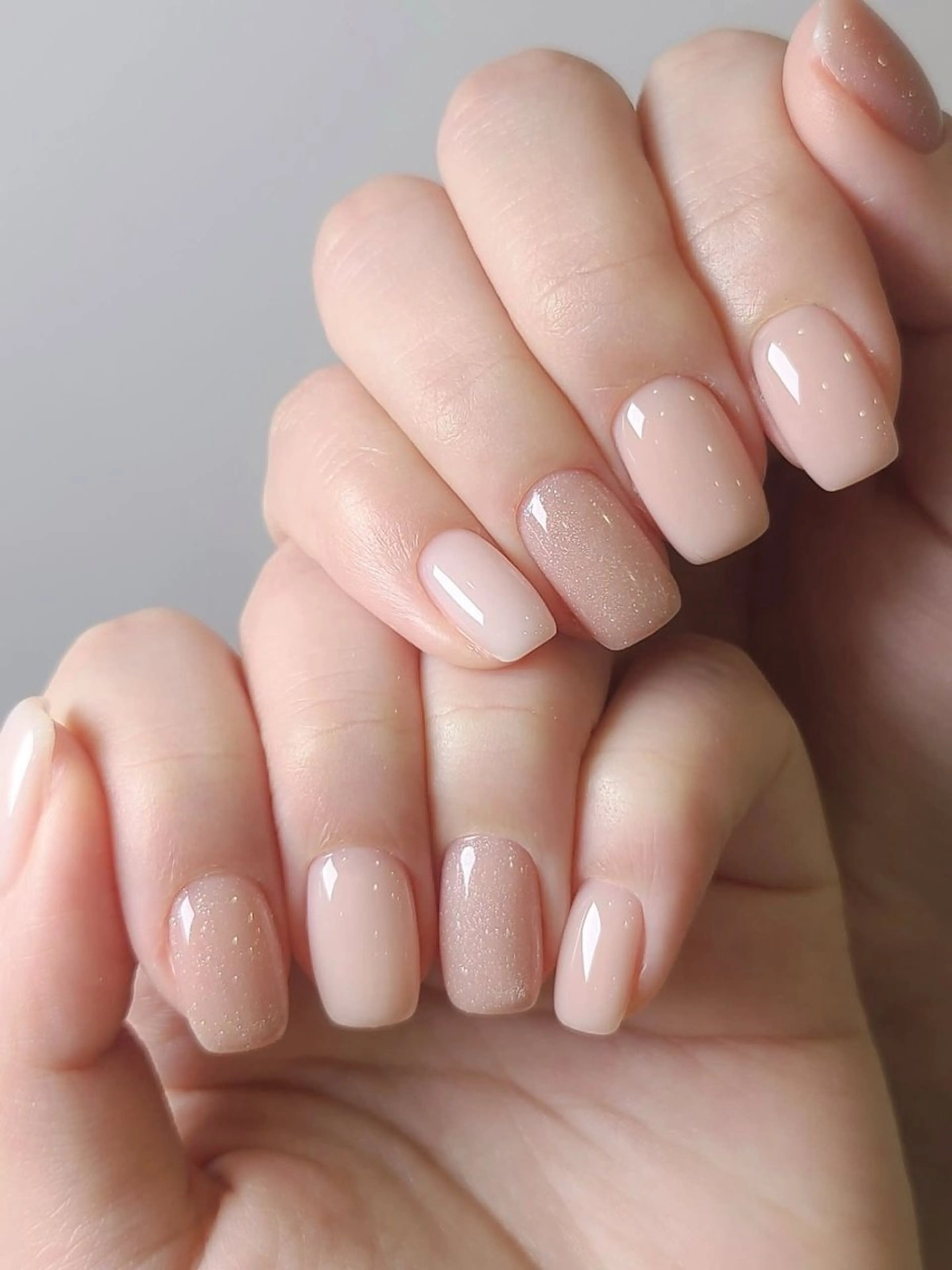 ネイル アートネイル オーロラネイル ブルー クリアネイル ジェルネイル 綾瀬 はるのネイルデザイン