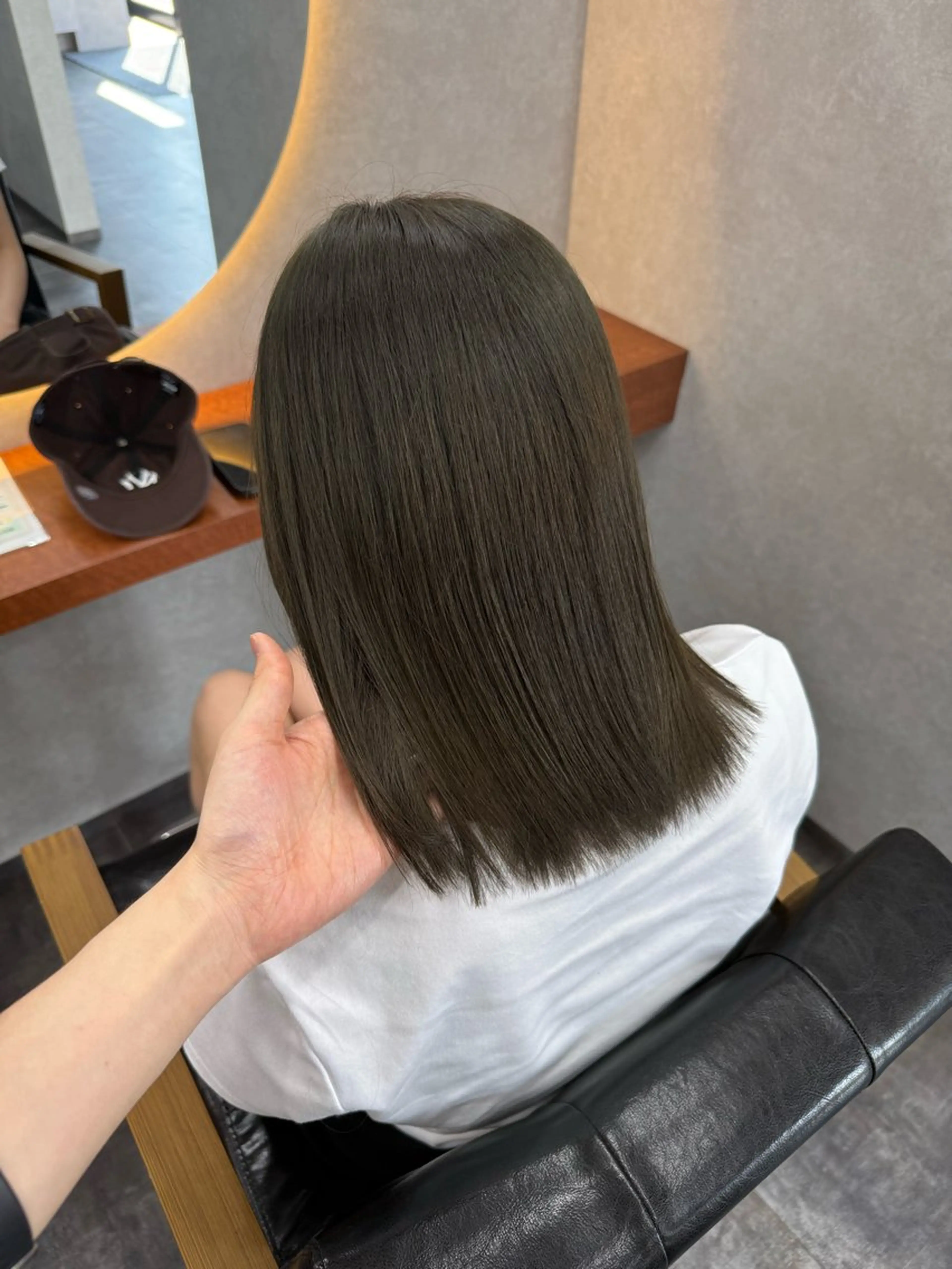 ミディアム カラー hair atelier OZ所属・水野 亨祐のヘアスタイル