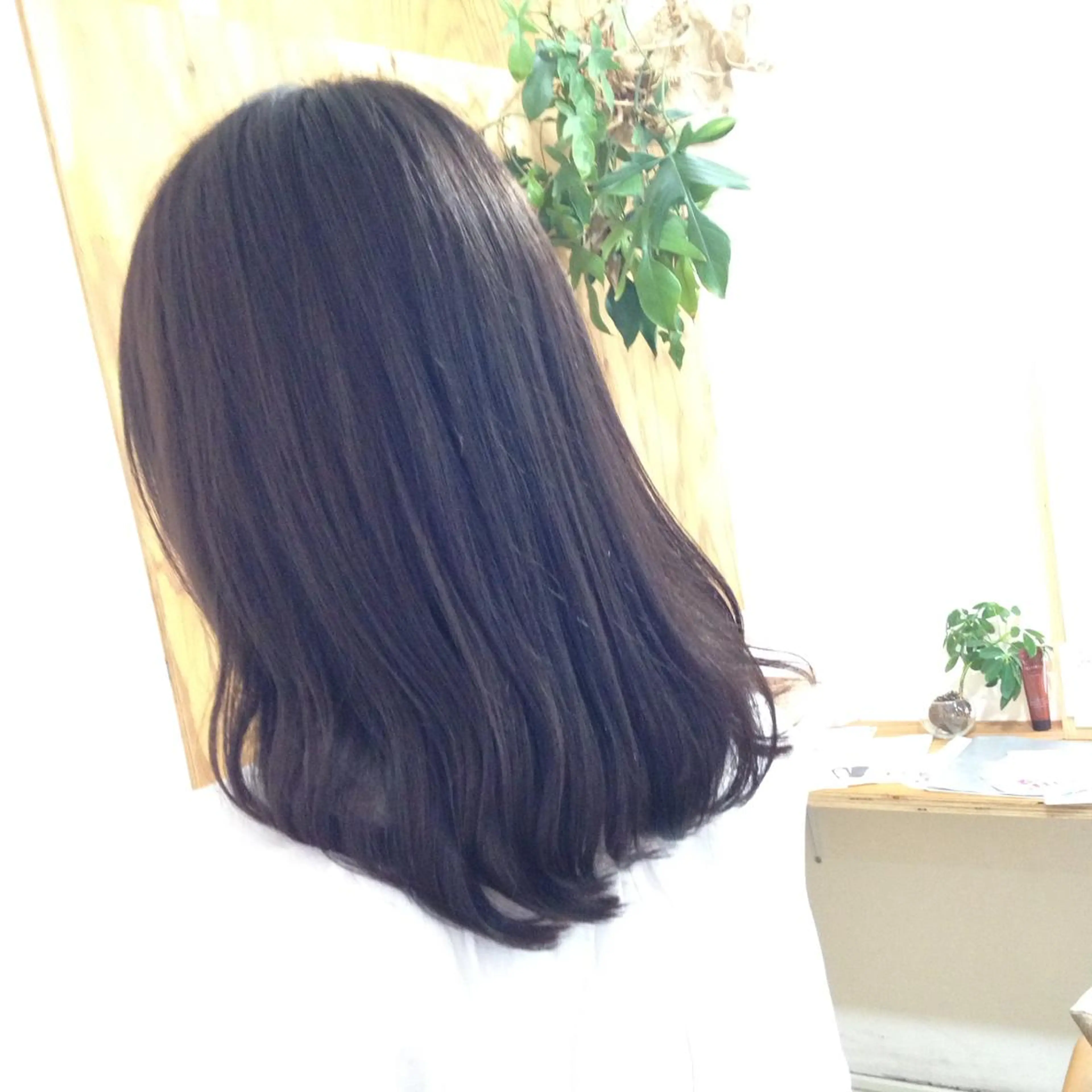 ミディアム カラー アッシュ ブルーカラー ブルーアッシュ 💎髪質改善💎 デザイナーshinのヘアスタイル