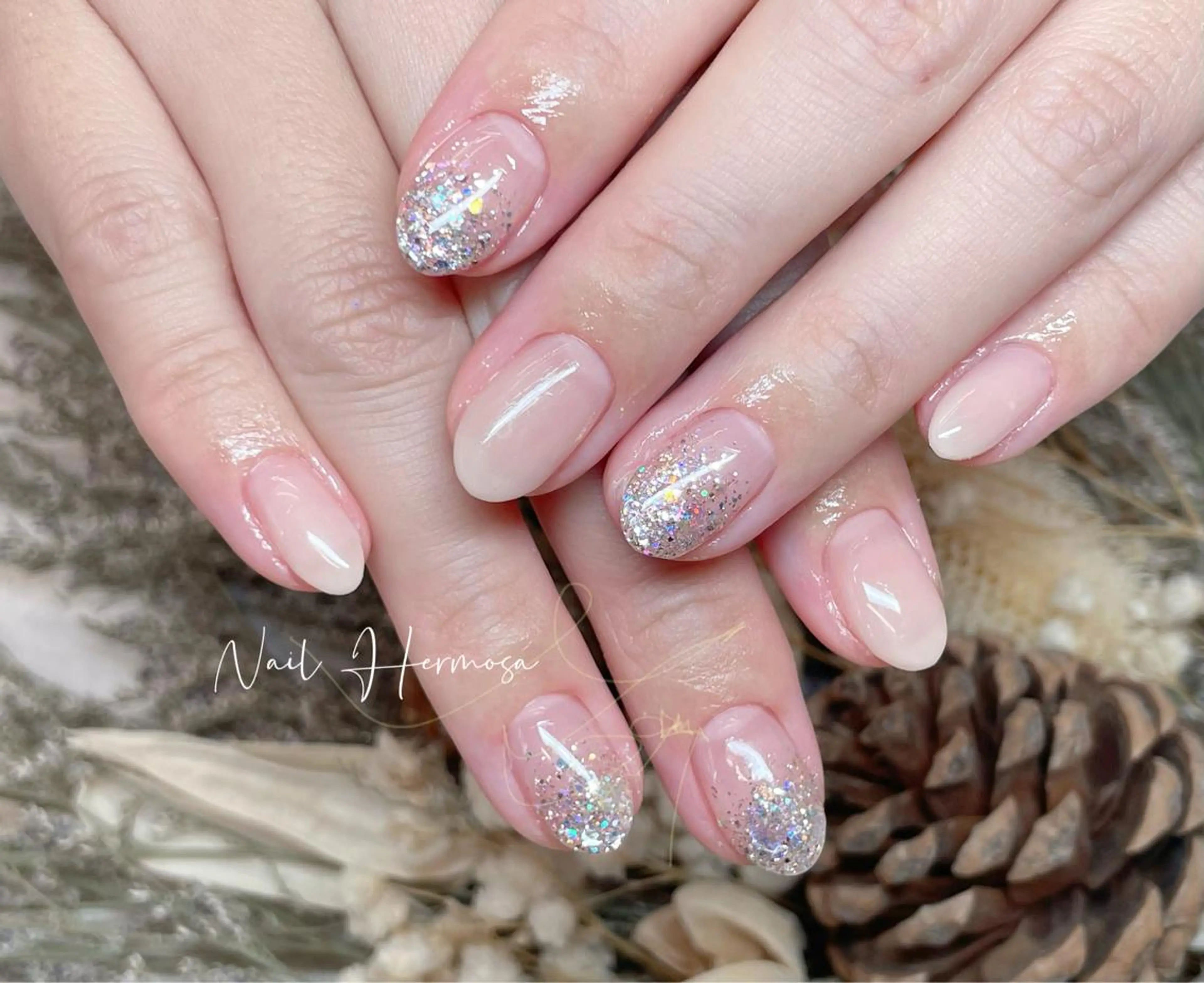 ネイル 長さ出し フラッシュネイル フットネイル ジェルネイル マグネットネイル ハンドネイル ネイル エルモサのネイルデザイン