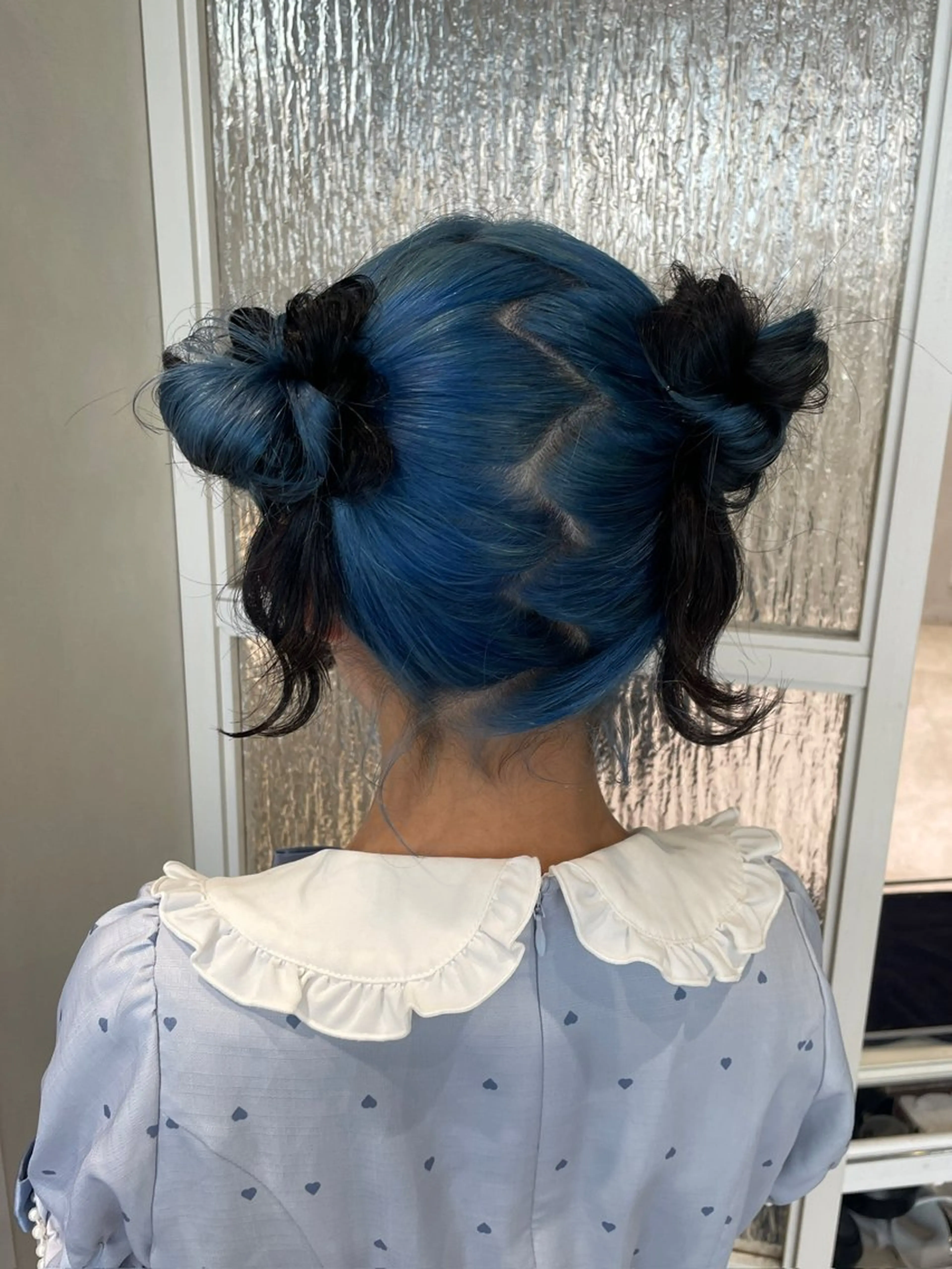 ヘアアレンジ ヘアセット デザインカラー/ ヘアアレンジ/りりかのヘアスタイル