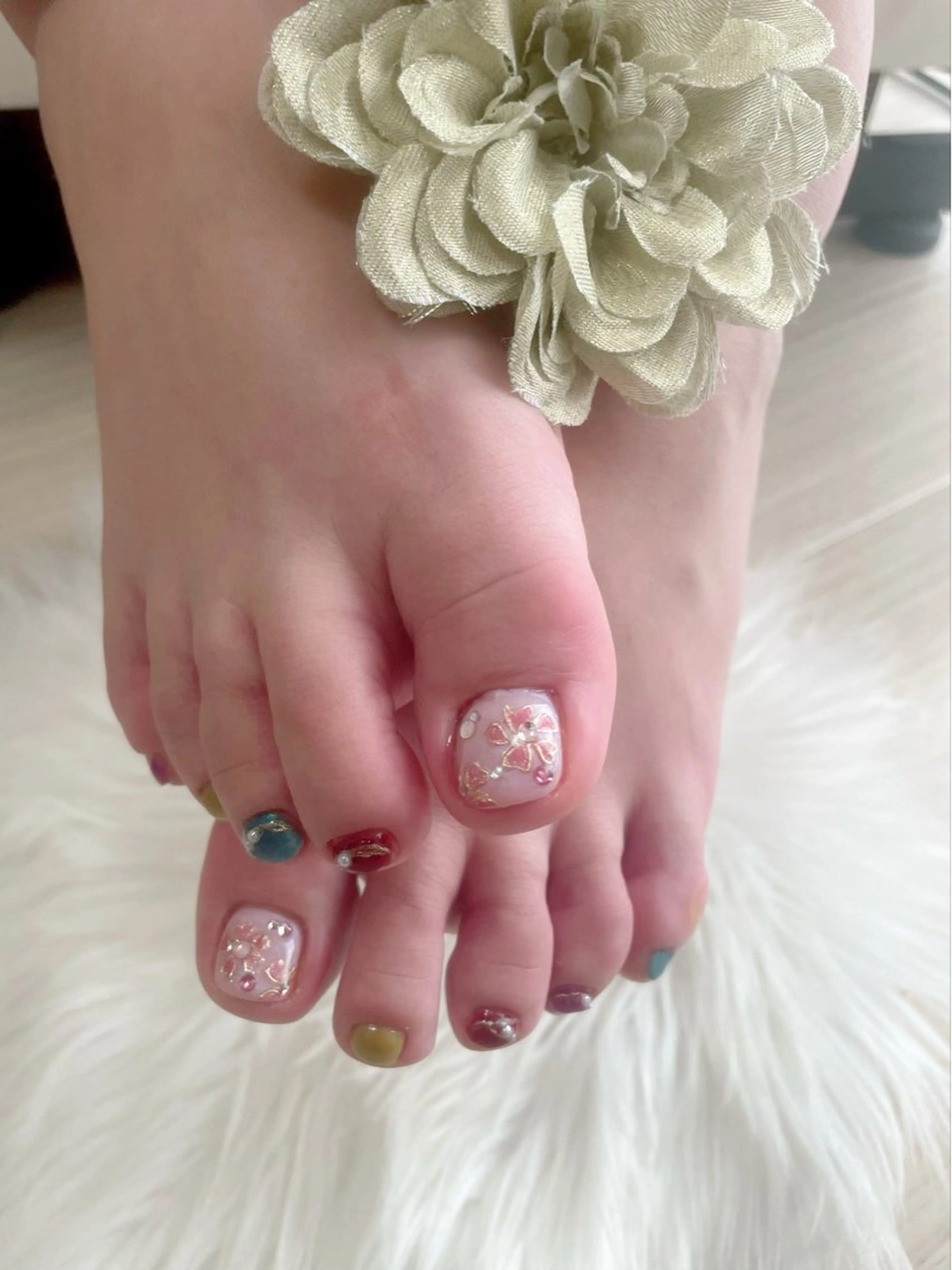 ネイル フットネイル ネイル・エステサロンUILANI所属・ネイル・エステサロン UILANIのネイルデザイン