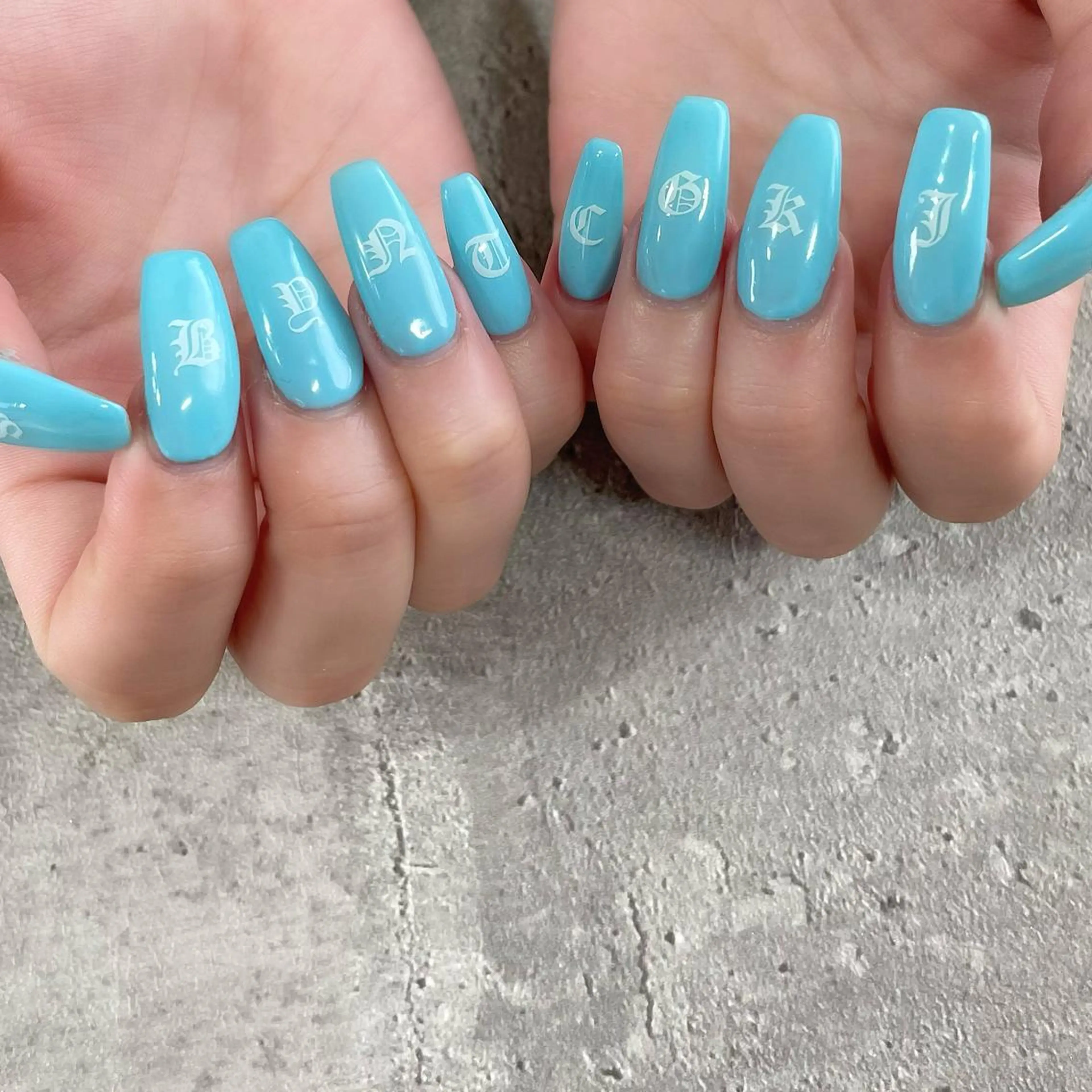 ネイル ジェルネイル 東 千夏のネイルデザイン