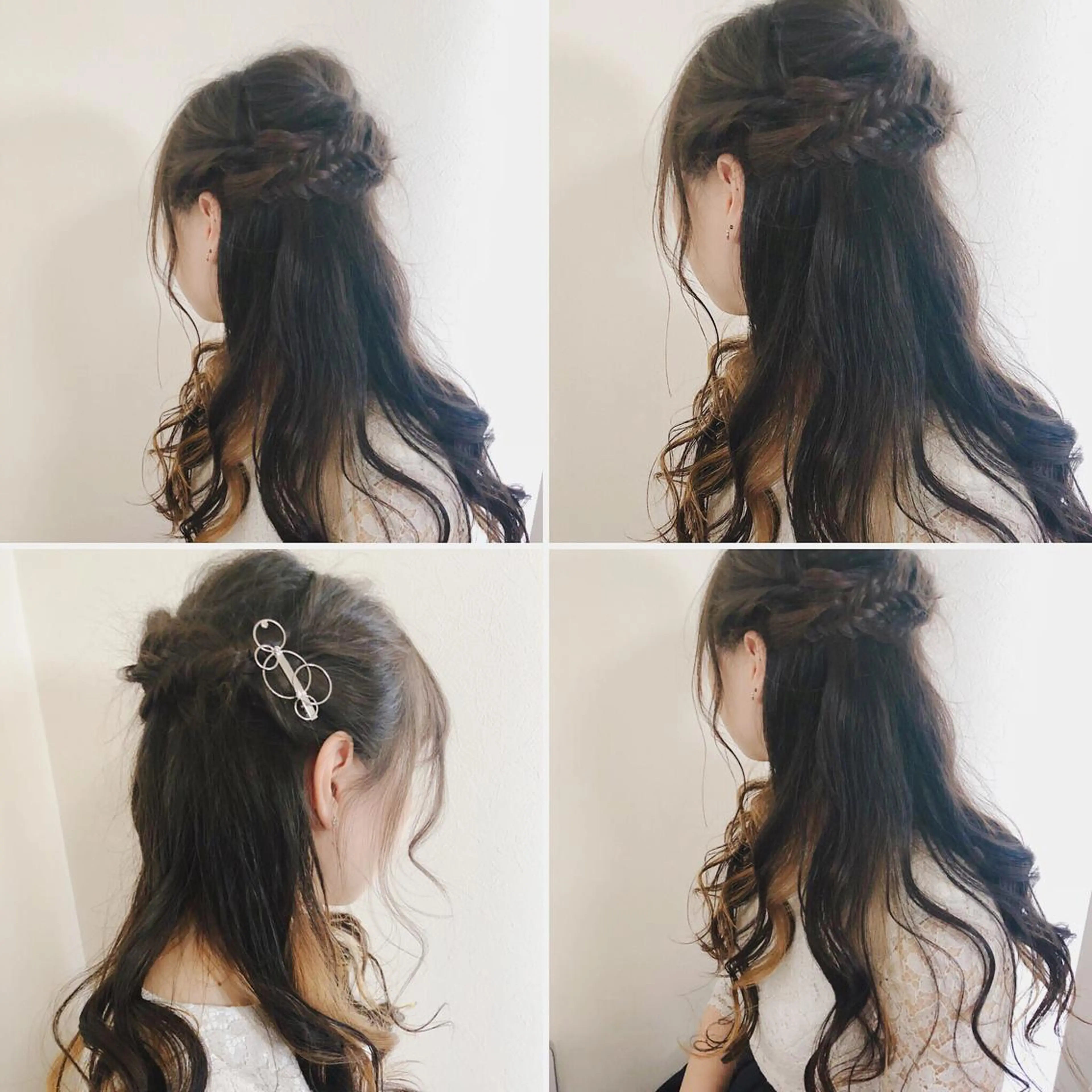 ロング ヘアアレンジ 簡単アレンジ リリー /Men's/パーマのヘアスタイル