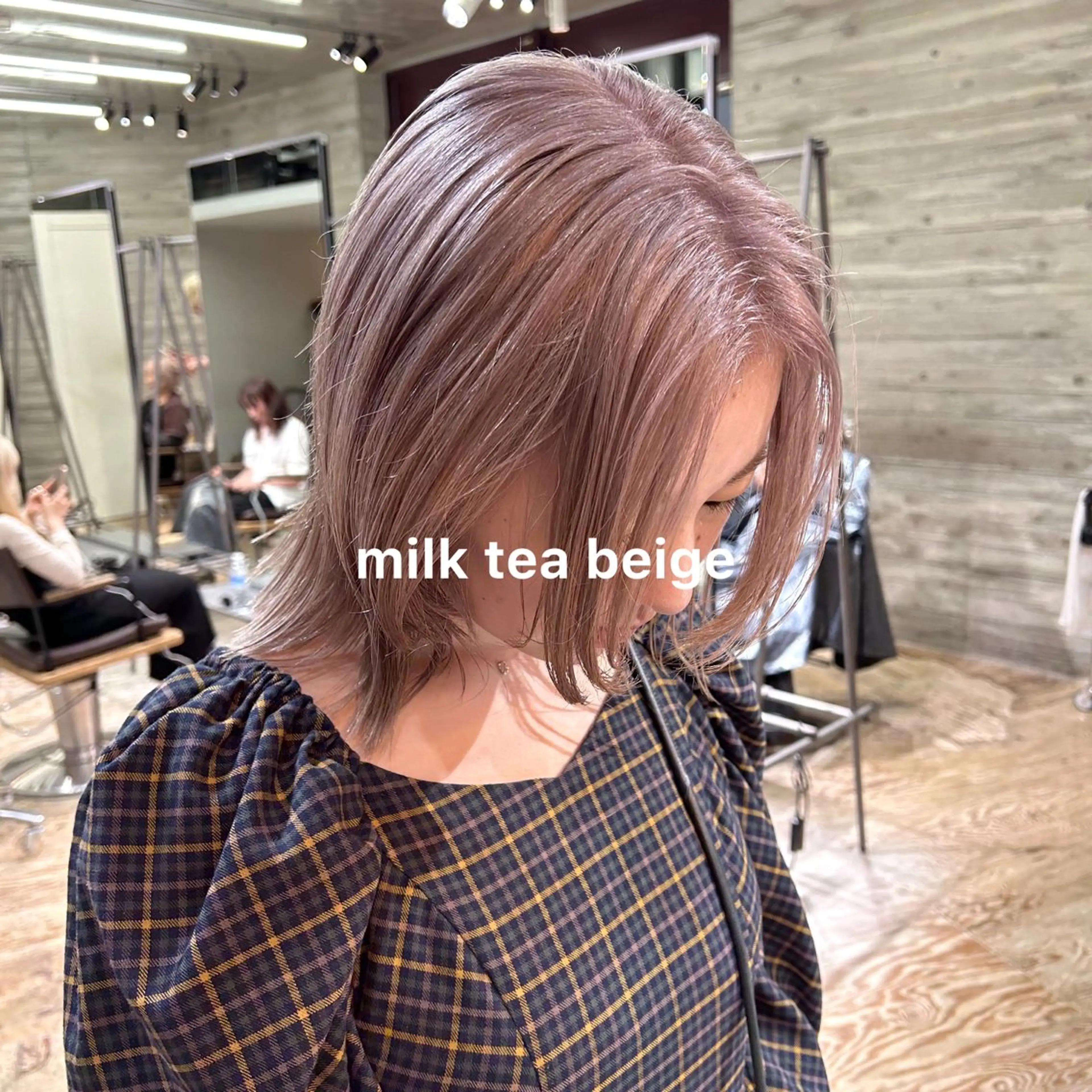 カラー 暖色カラー推し/ トヤエリコのヘアスタイル