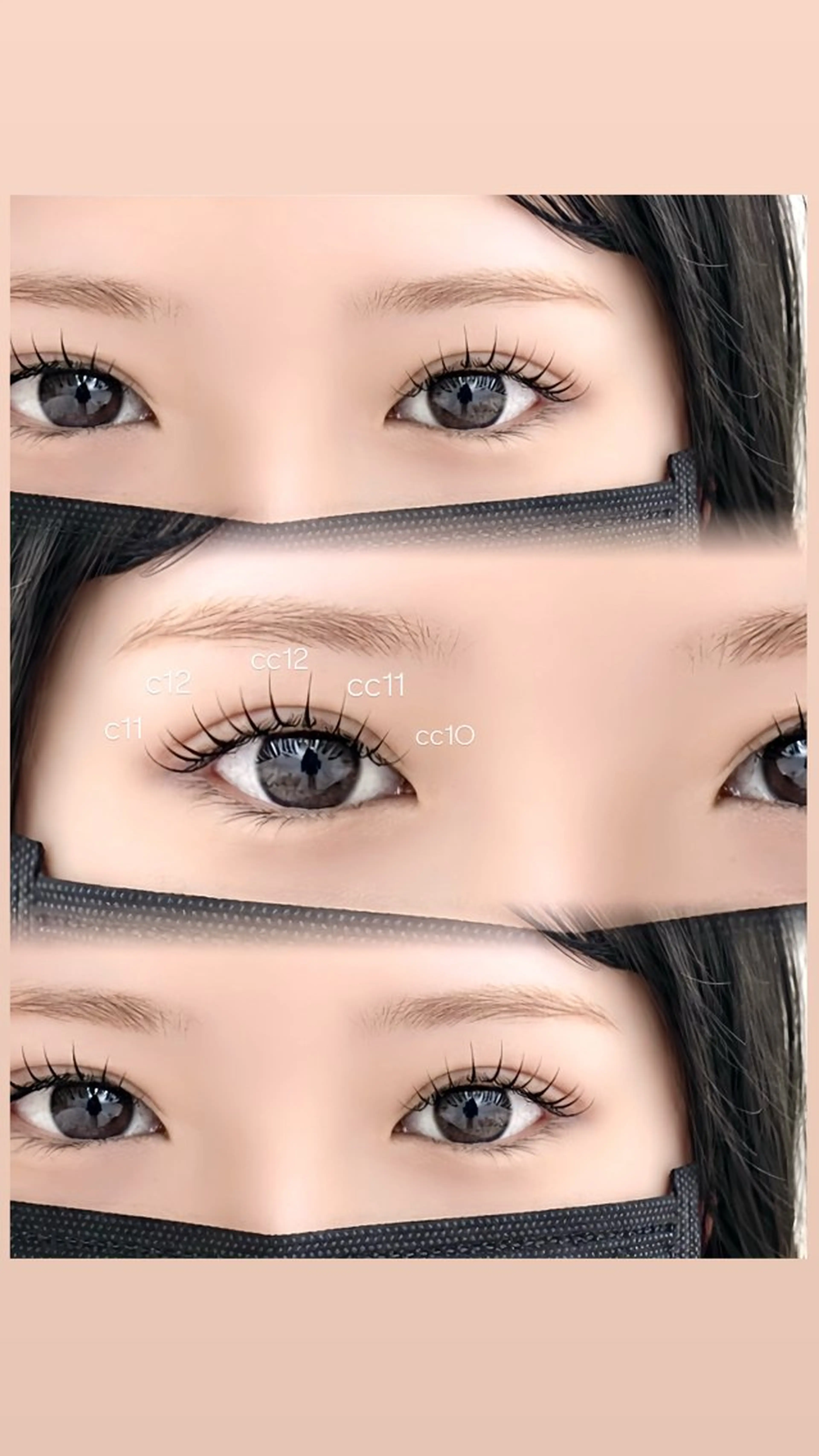 マツエク・マツパ フラットラッシュ マツエク Kano ☁️🤍のマツエク・マツパデザイン