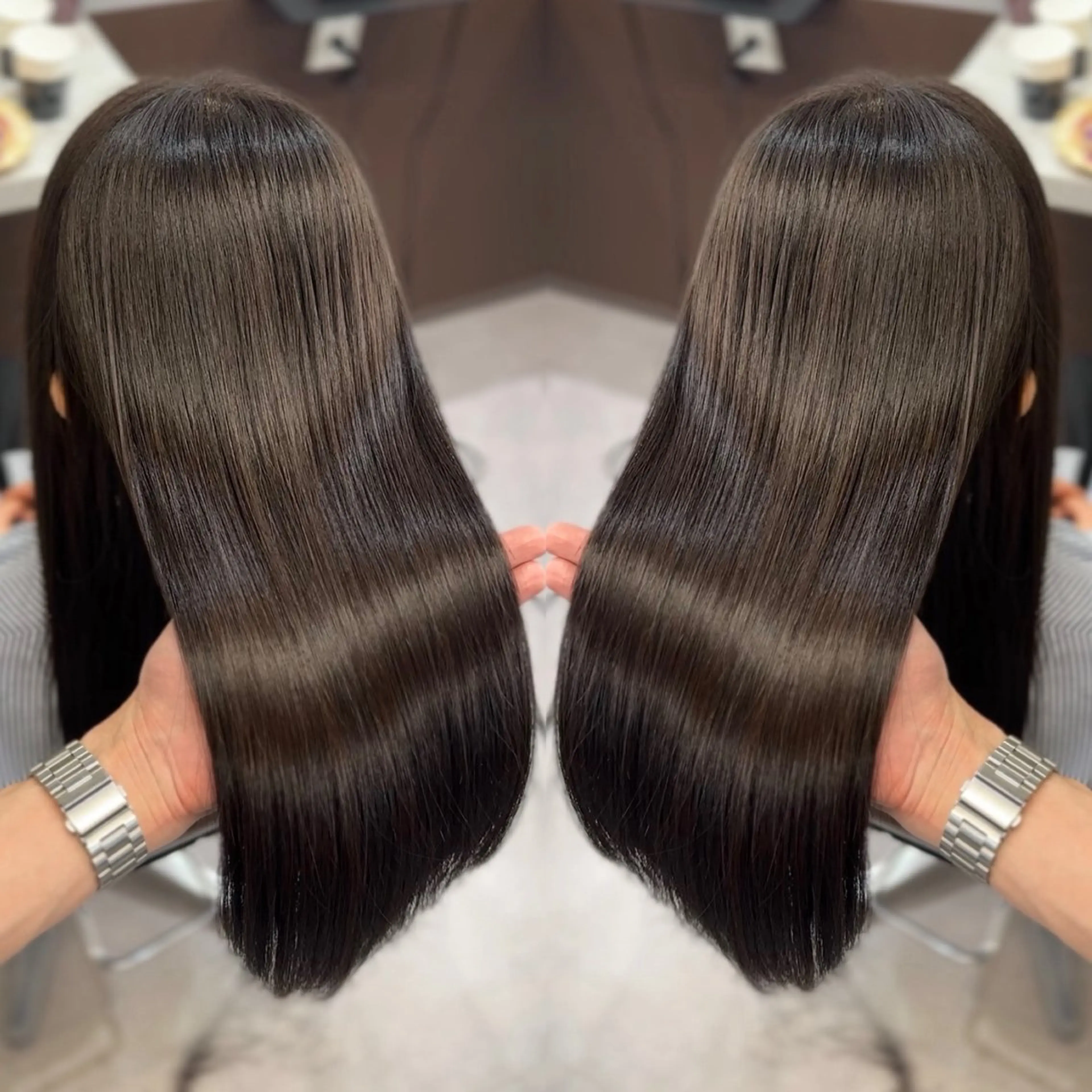 セミロング 縮毛矯正 縮毛矯正 【Coby代表】 美髪特化♡ RYOのヘアスタイル