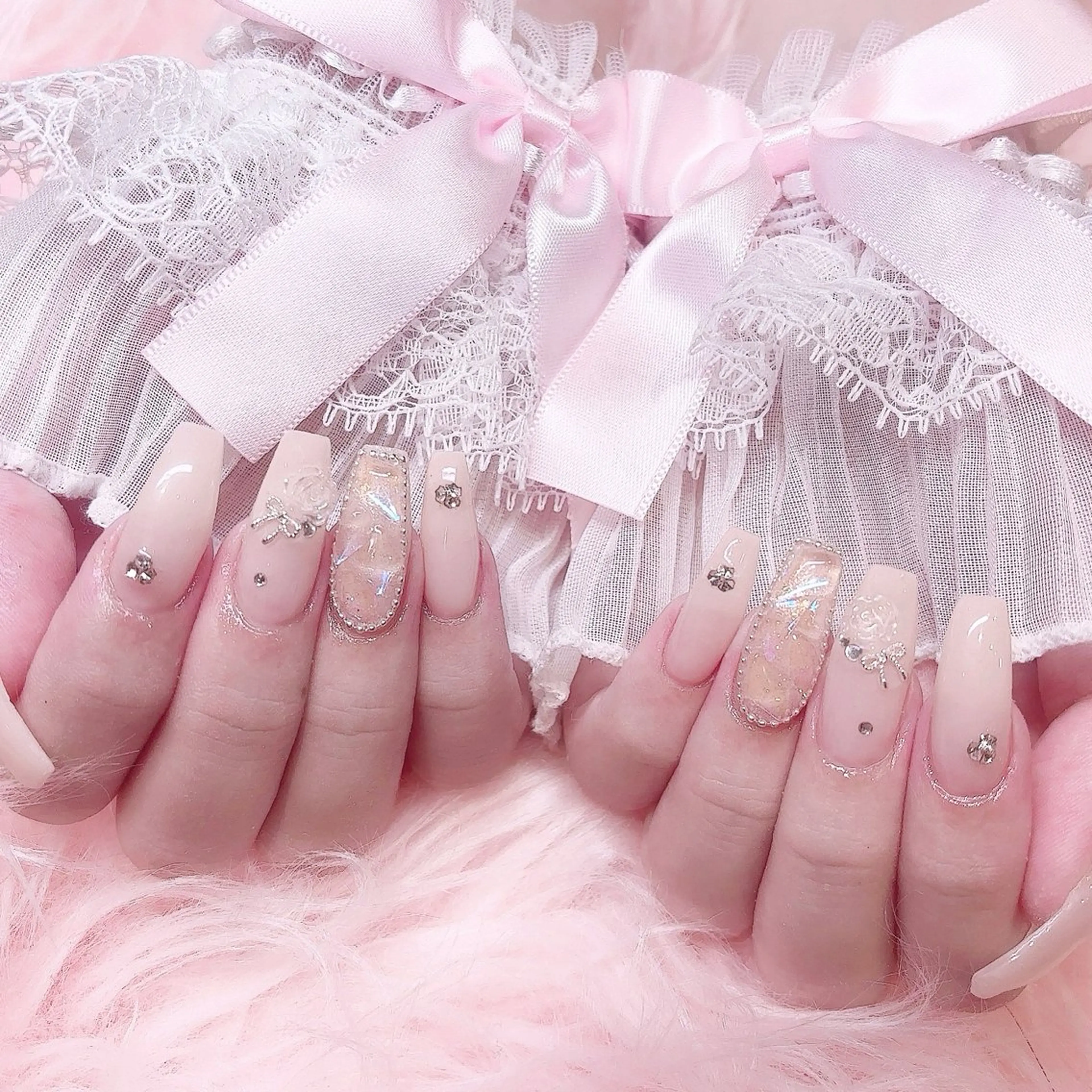 ネイル nail salin moca京橋店所属・🧸moca京橋店 Akari💕のネイルデザイン