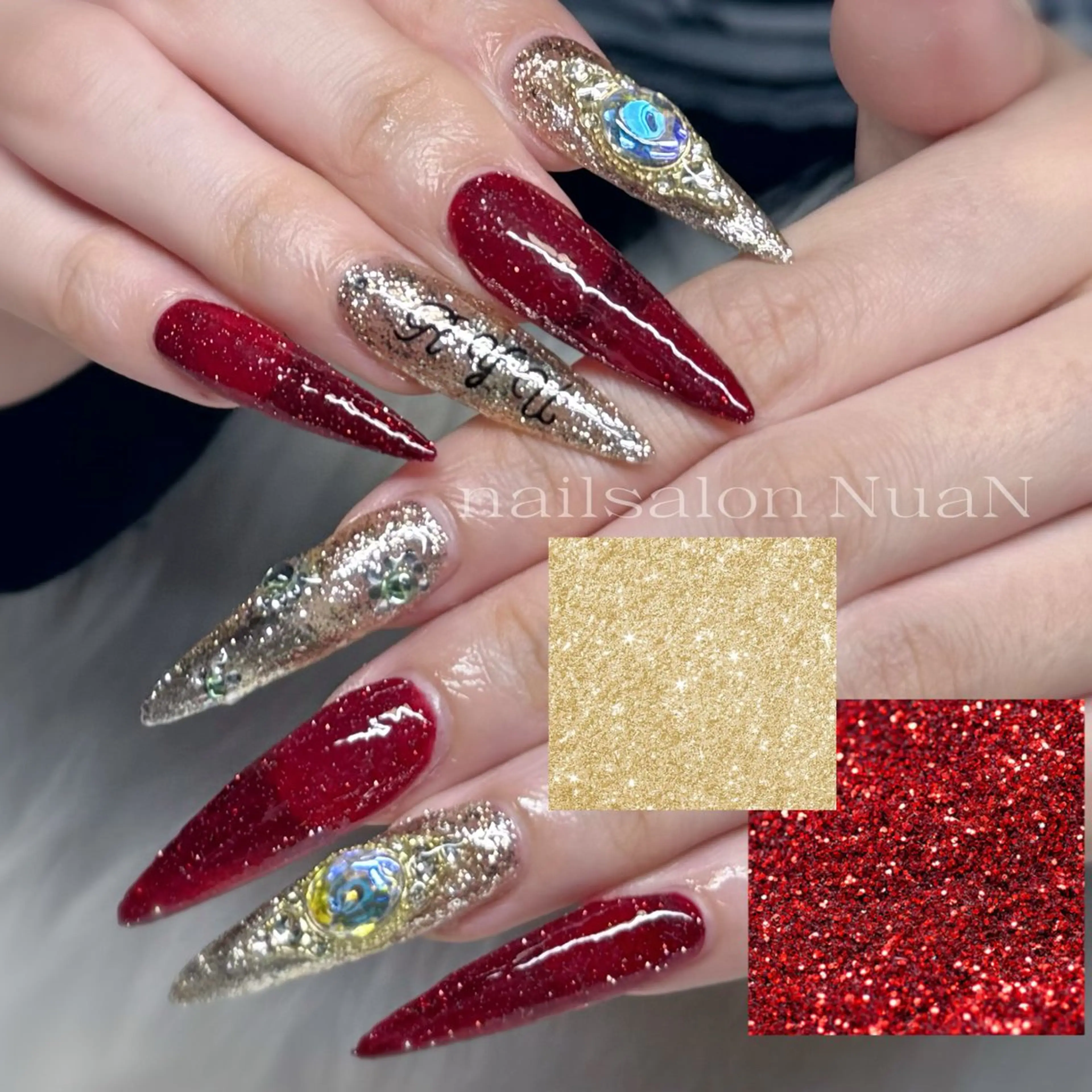 ネイル NuaN 名城線黒川駅徒歩3分のネイルデザイン