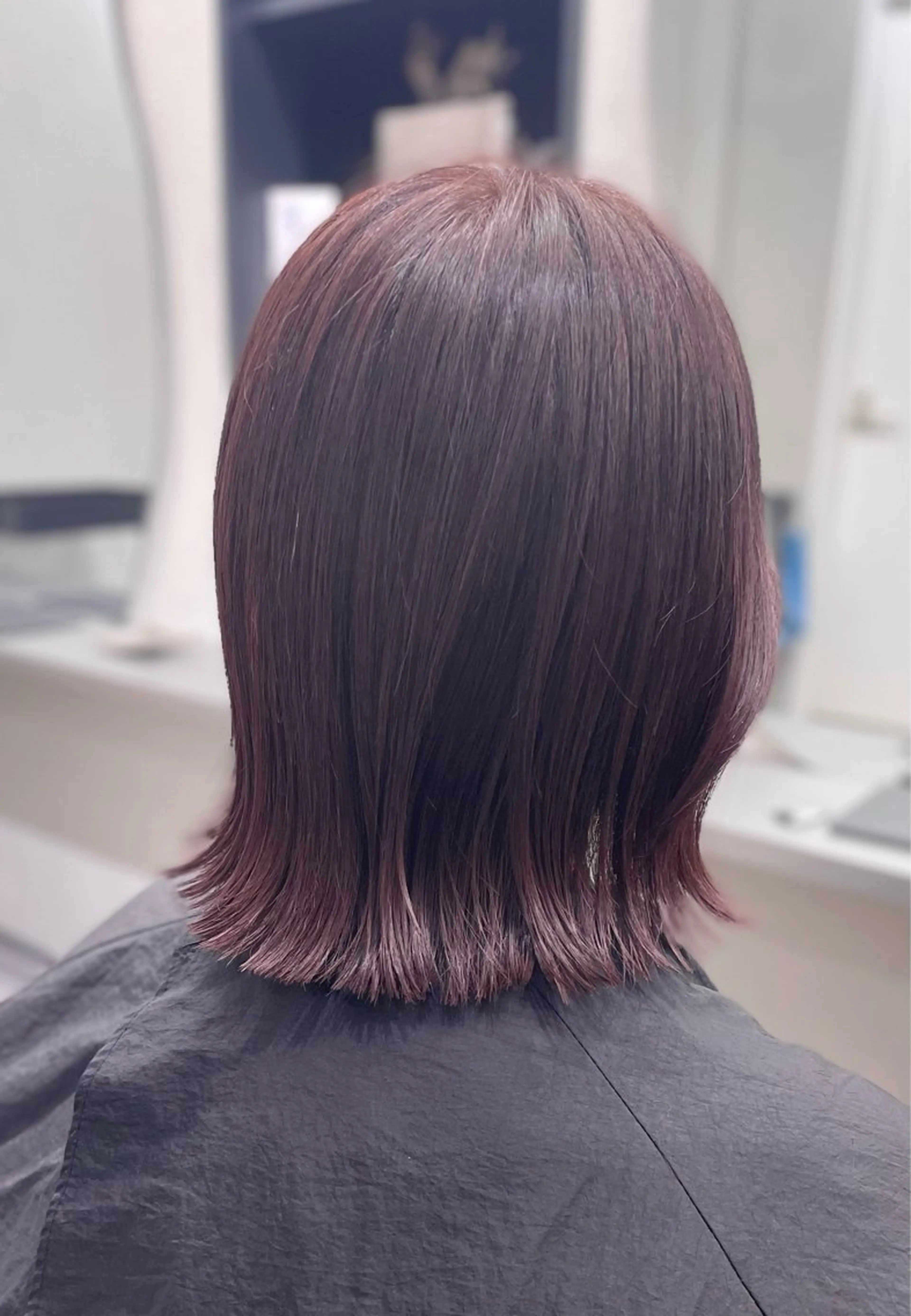 ミディアム カラー nico麻生 加賀谷 すみれのヘアスタイル