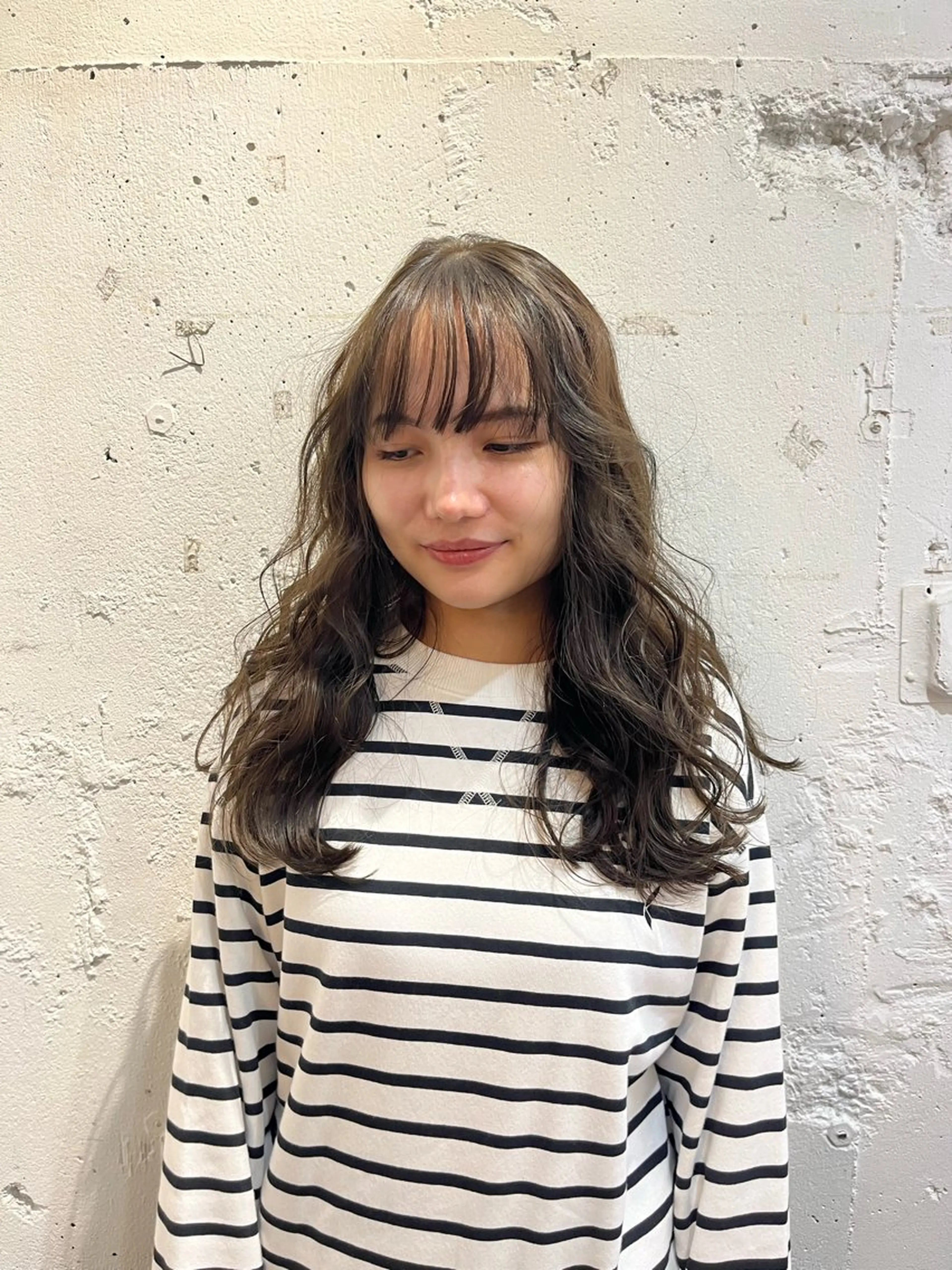 ロング カラー パーマ ヘアアレンジ メンズ キッズ ✴︎UNU ✴︎モエカのヘアスタイル