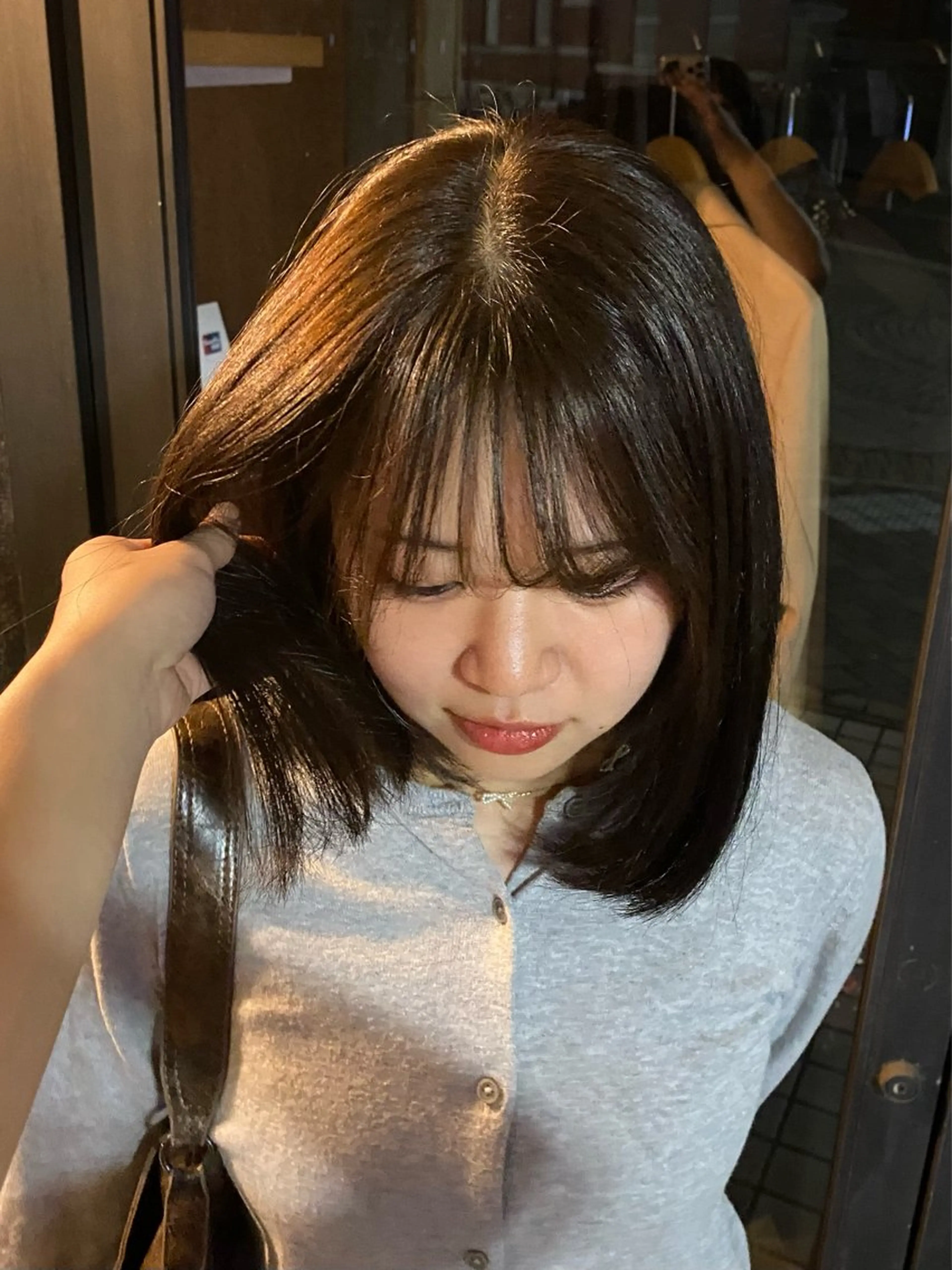 カラー オリーブカラー juve.中央町店所属・栗林 流希のヘアスタイル