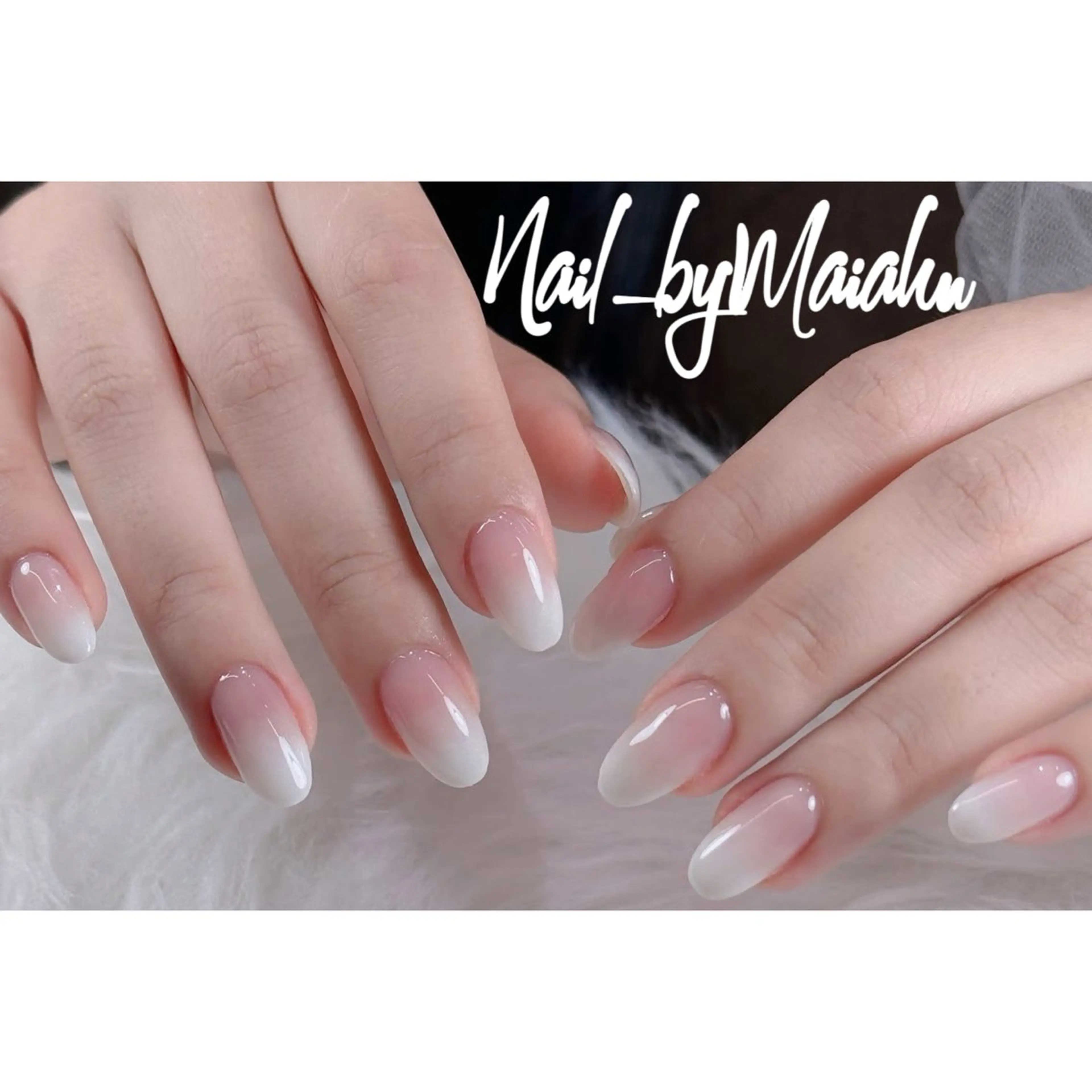 ネイル ハンドネイル ⏦マイアン 𐙚 NUDGE⏦のネイルデザイン