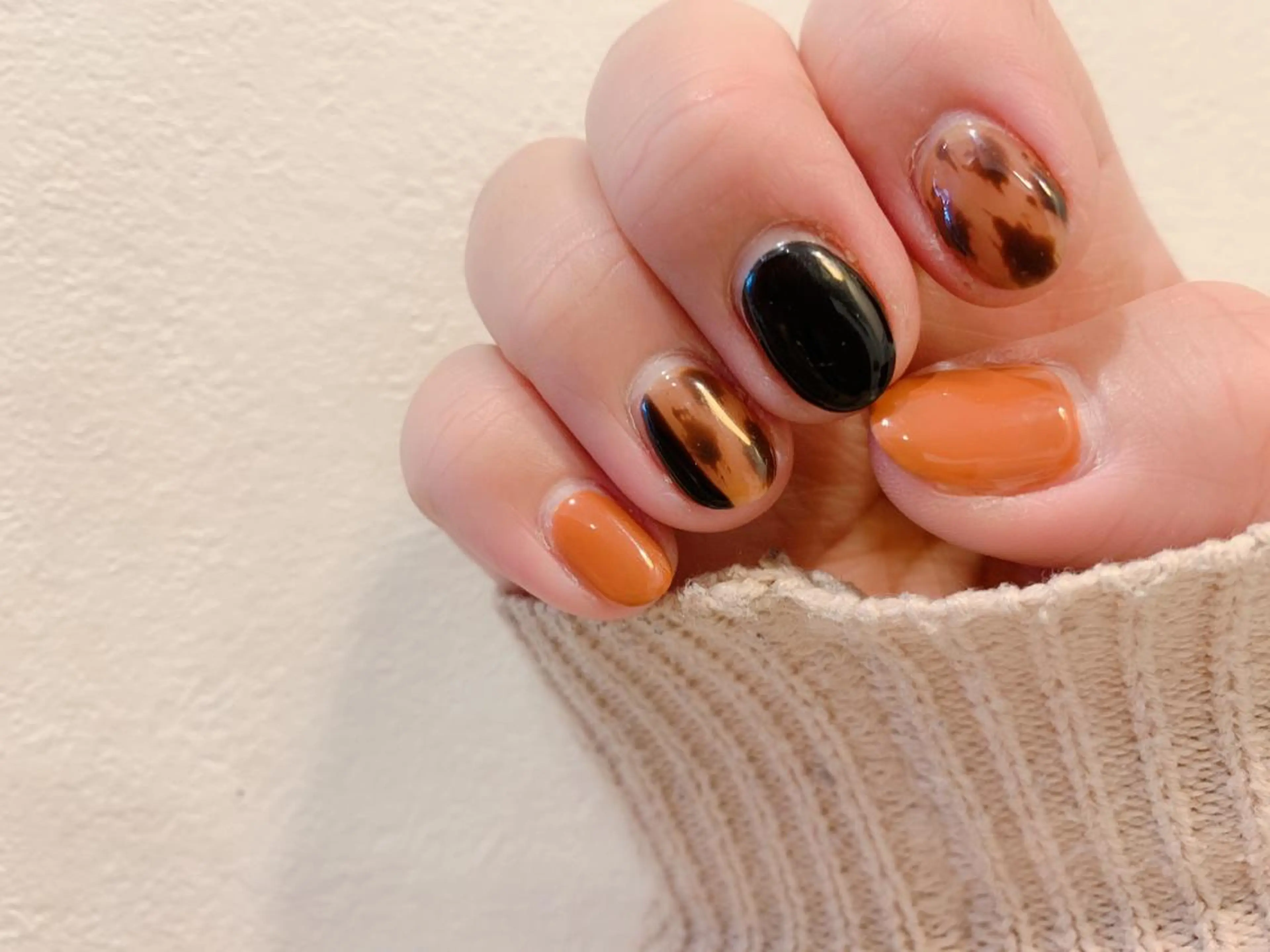 ネイル アニマル柄 透明感♡︎♡︎ 佐々木早苗のヘアスタイル