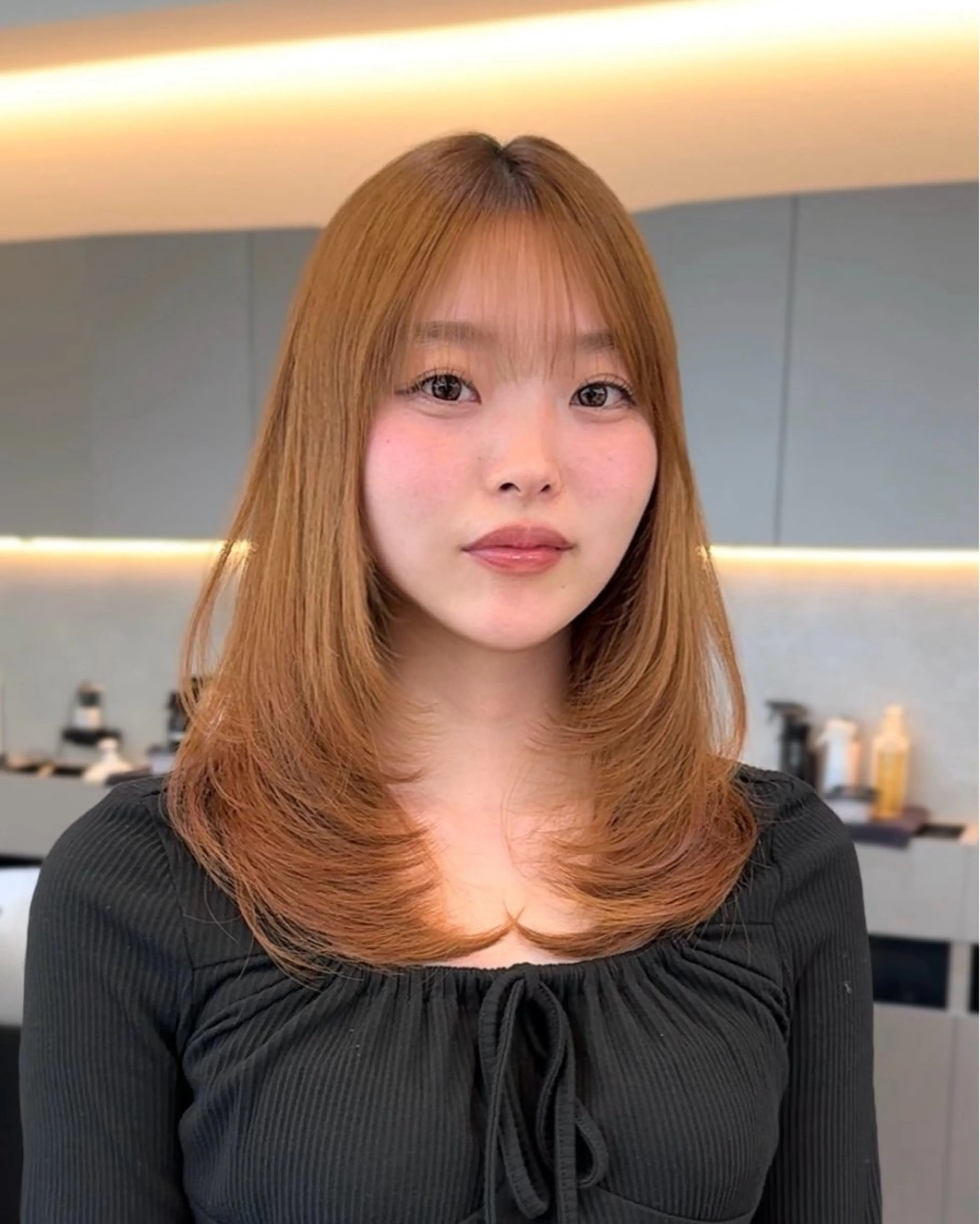 ロング レイヤーカット COA  表参道所属・yume. COA GINZAのヘアスタイル