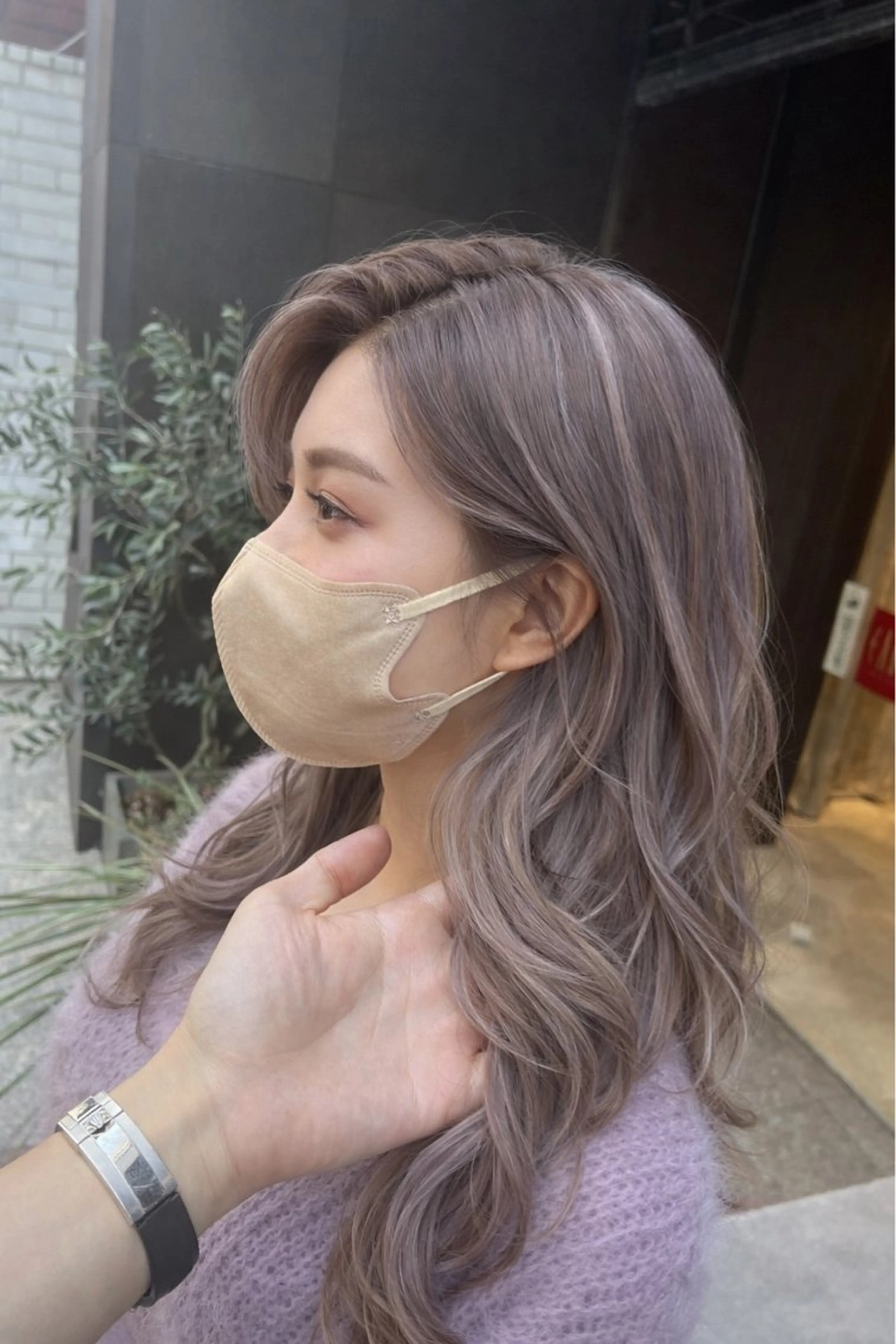 カラー 透明感のある艶髪なら 矢場町駅4番出口すぐのヘアスタイル