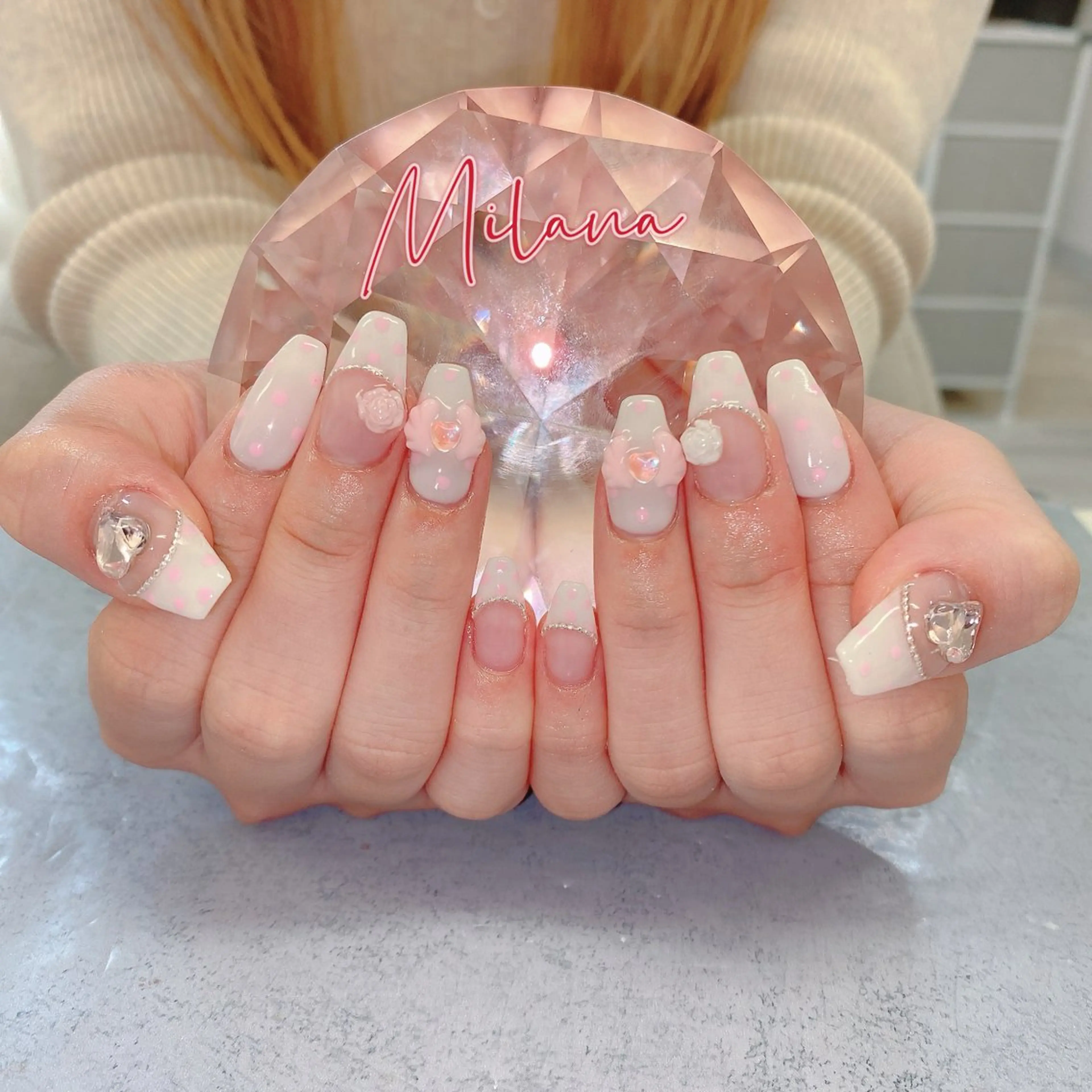 ネイル ハンドネイル Milana （研修生メニュー）のネイルデザイン