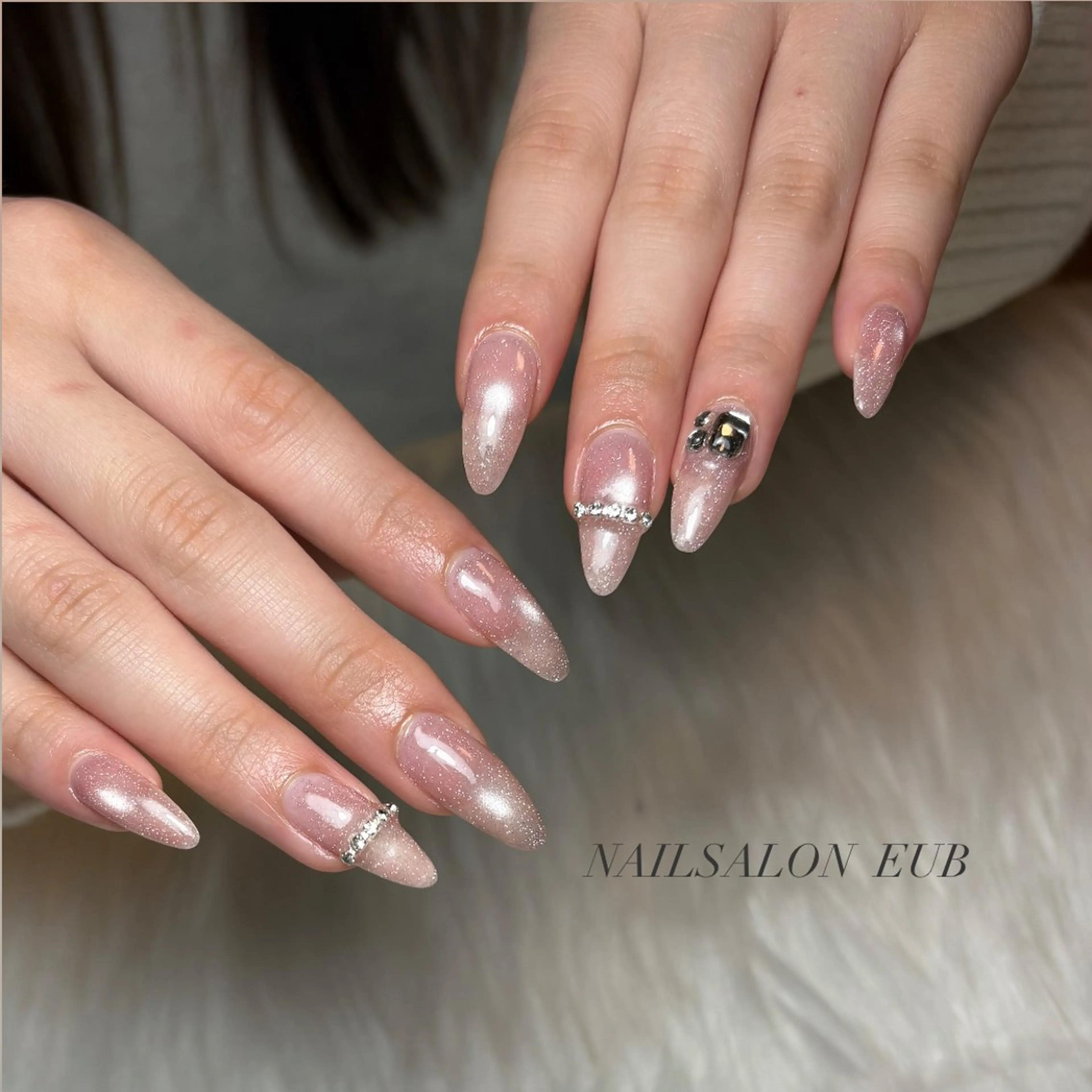 ネイル マグネットネイル ハンドネイル Nail salon EUBのネイルデザイン