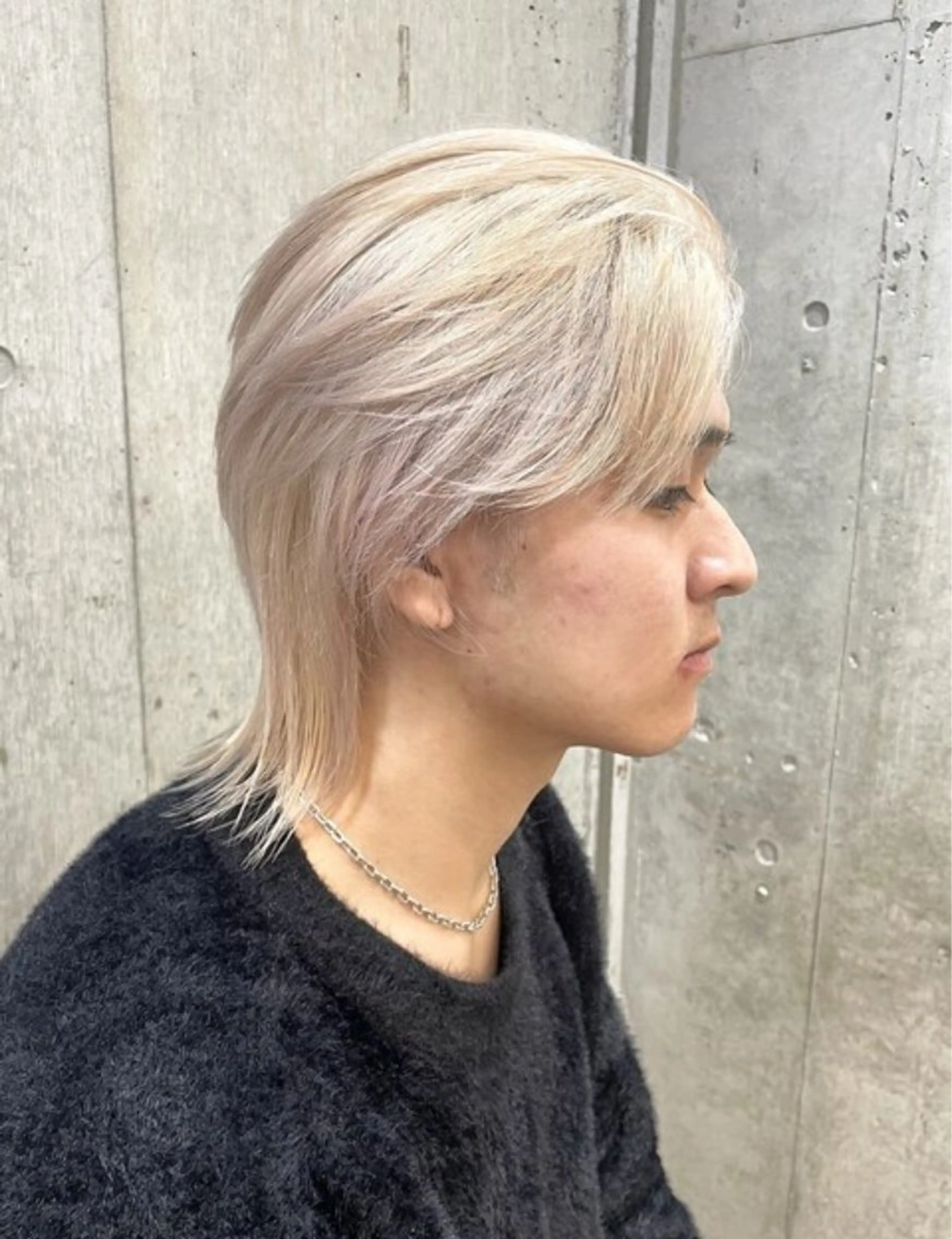 カラー メンズ メンズブリーチ ブリーチ ダブルカラー カット 縮毛矯正 🎀メンズパーマ☆ 艶カラー☆Syuriのヘアスタイル