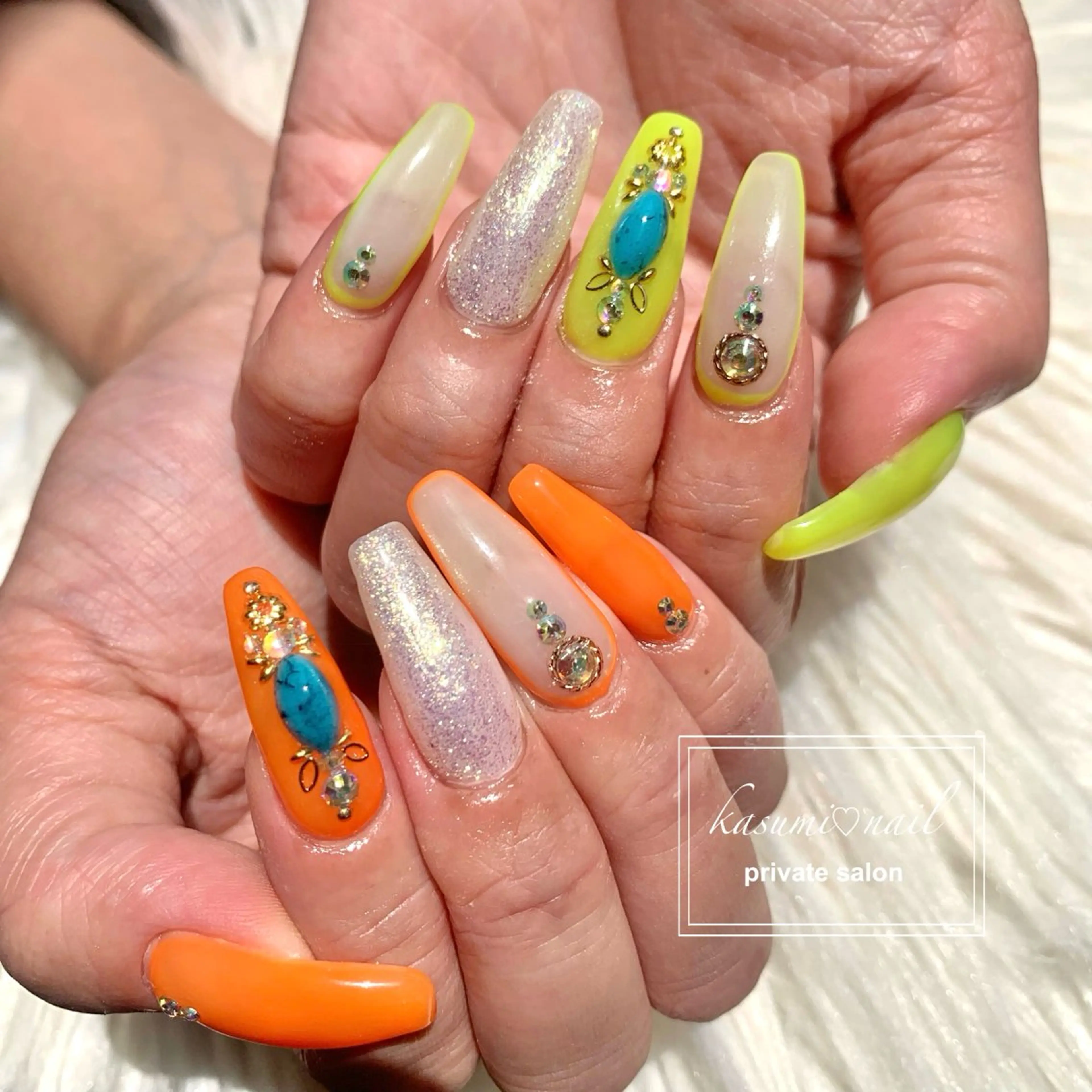 ネイル 大理石ネイル(マーブル) ニュアンスネイル KASUMI♡ Nailのネイルデザイン