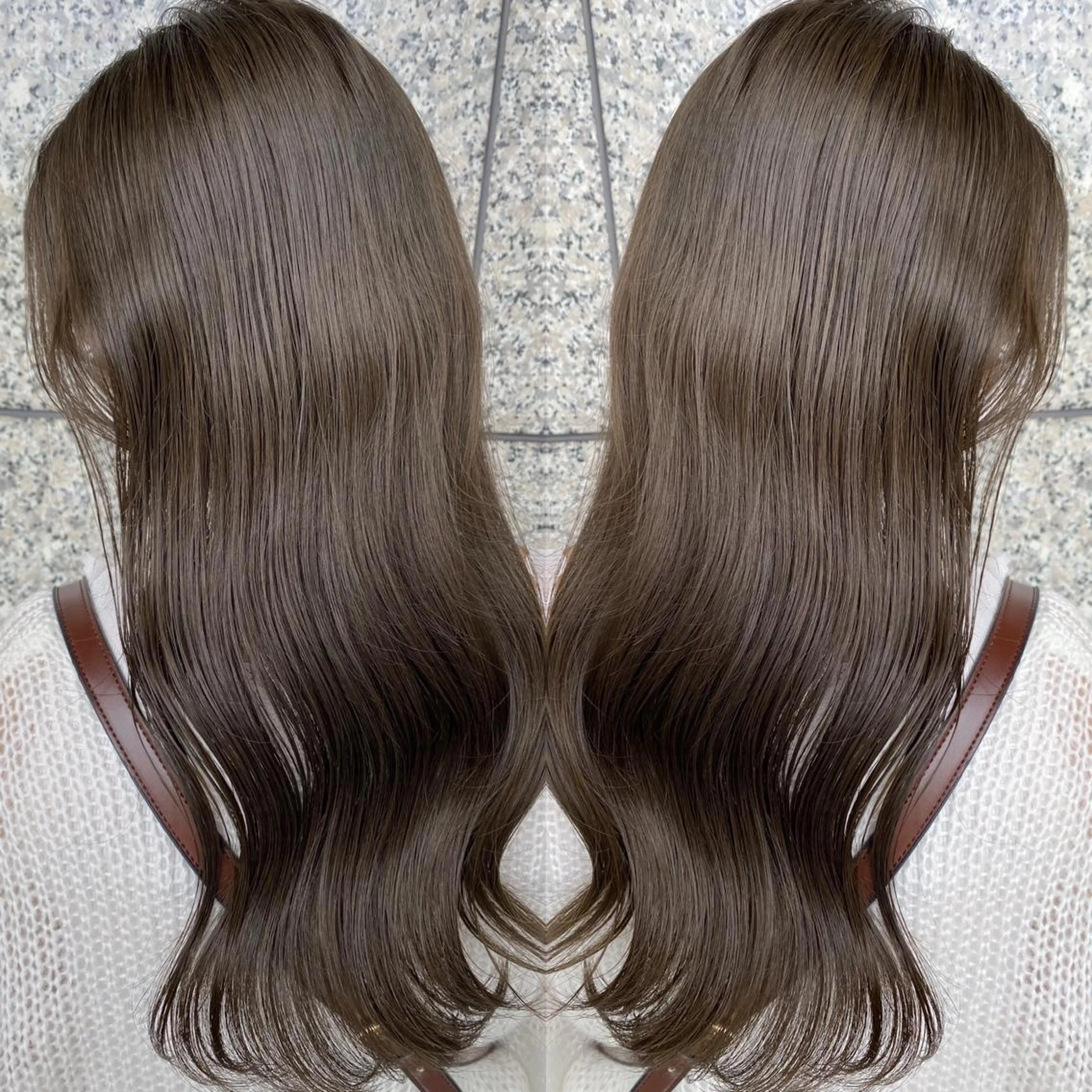 ロング カラー ブリーチ ケアブリーチ ダブルカラー ハイライトカラー イルミナカラー ✂︎透明感カラー特化 /日和優真✂︎のヘアスタイル