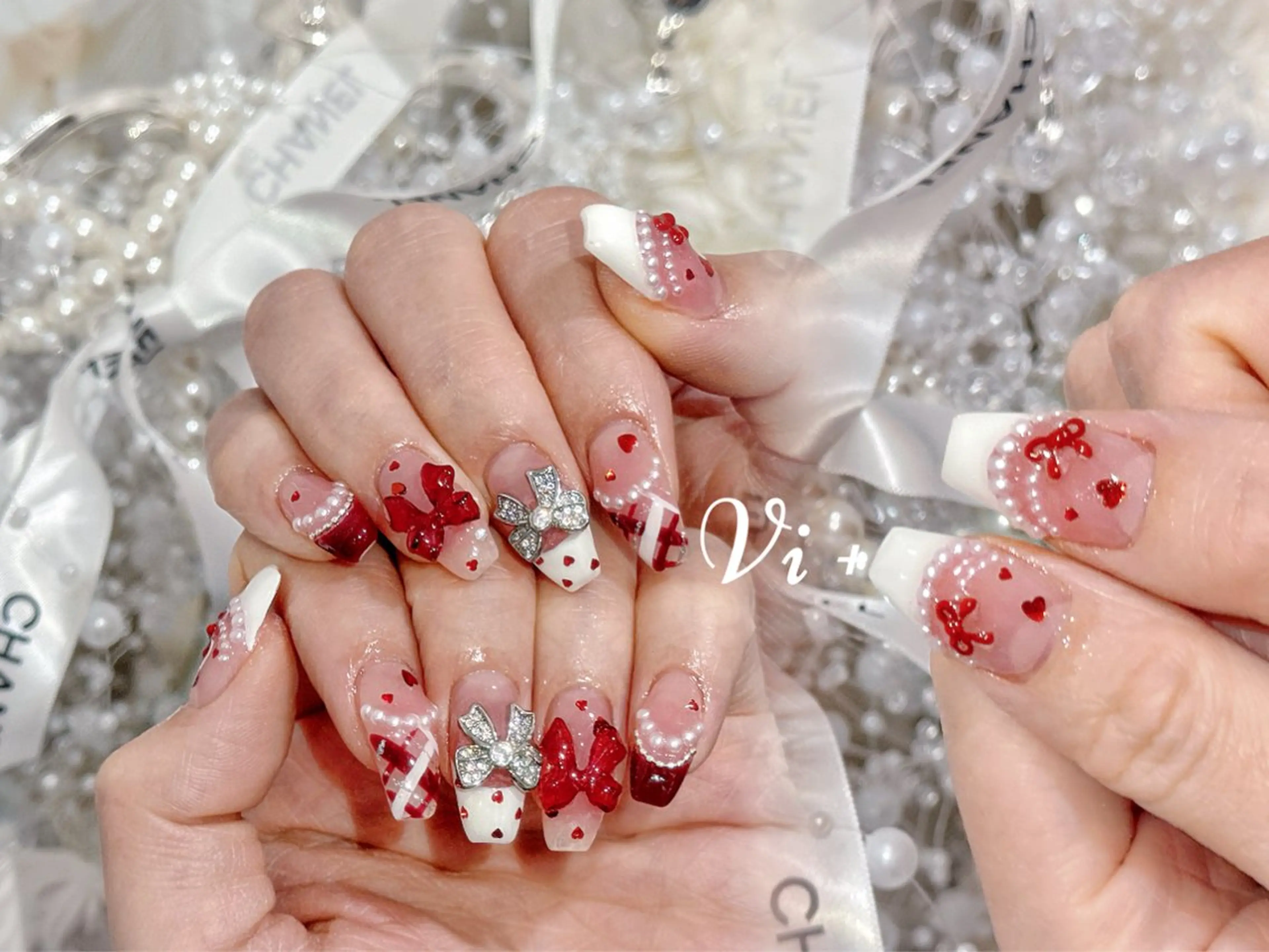 ネイル ハンドネイル ✨Nailsalon Vi+✨のネイルデザイン