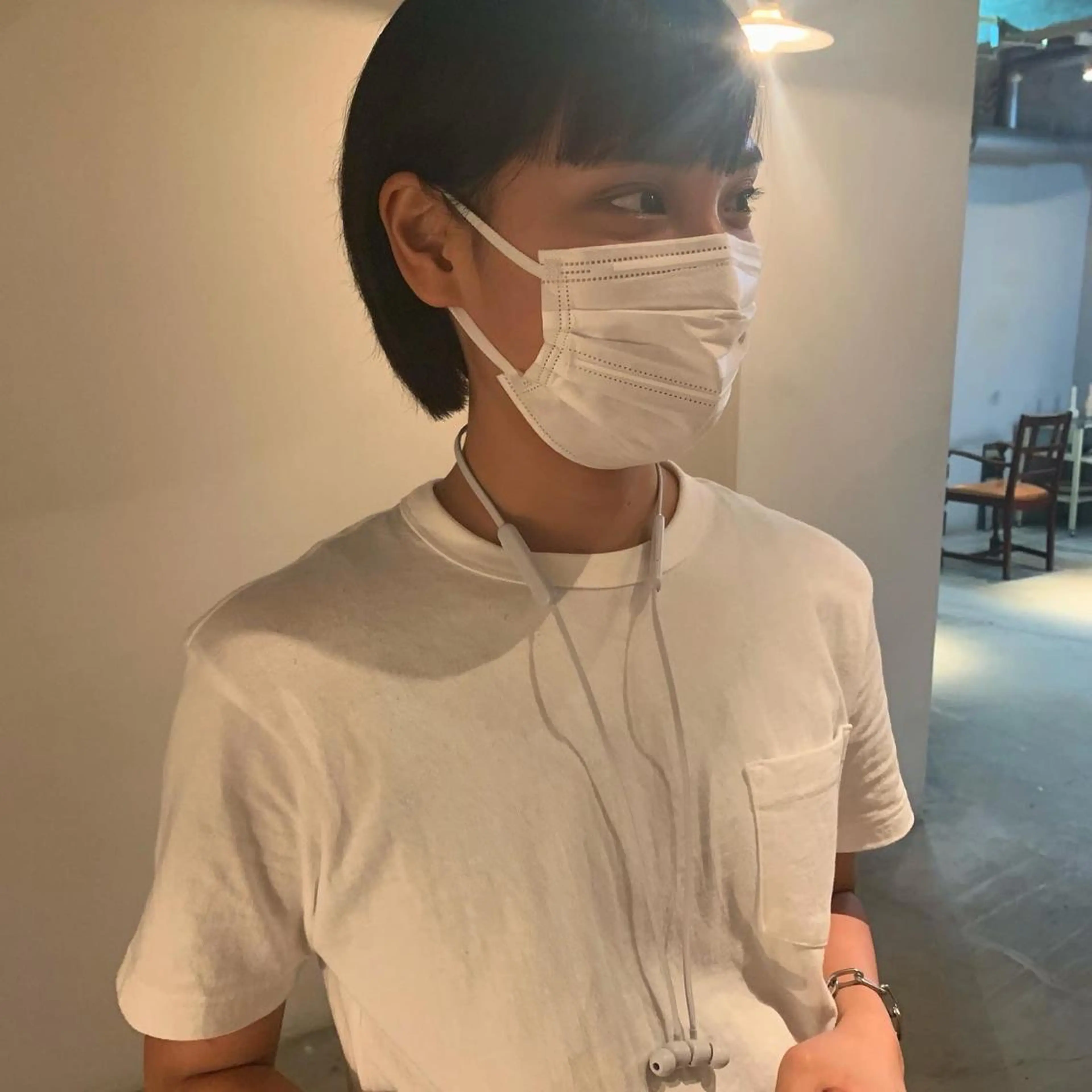 ショート パーマ room3小出 奈央子のヘアスタイル