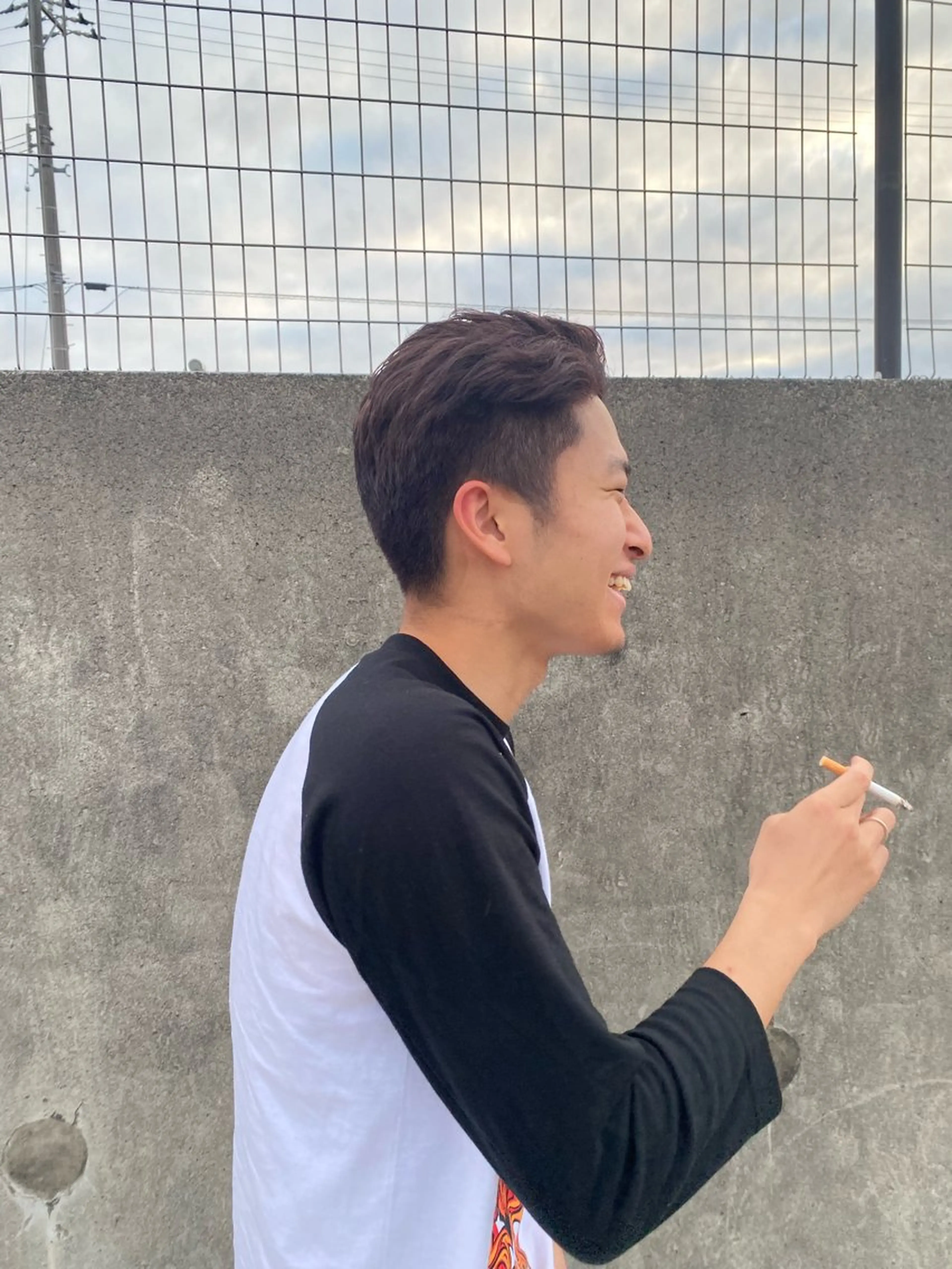 カラー メンズ 堺 未来のヘアスタイル