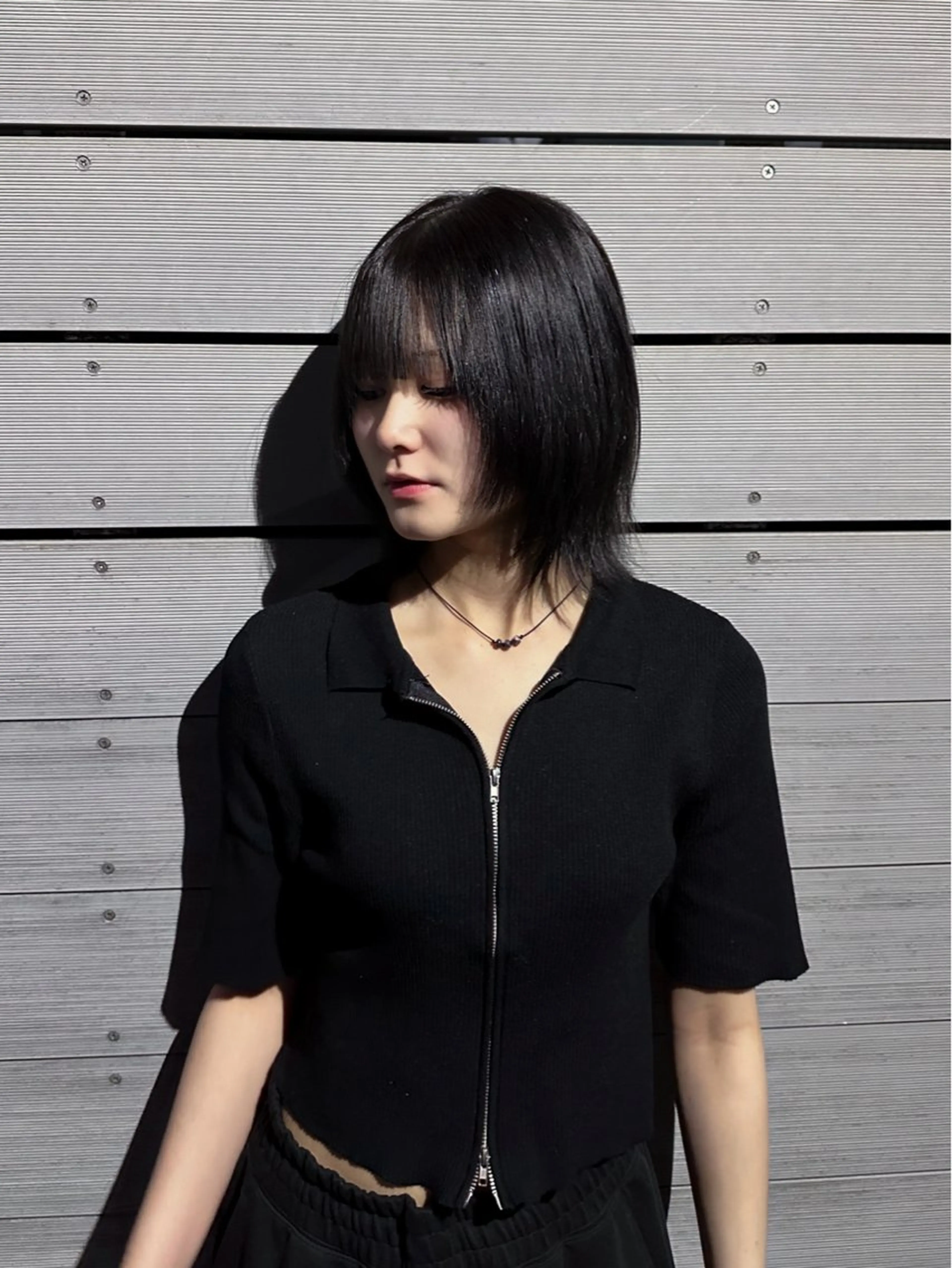 ショート カラー ボブレイヤー ボブ レイヤーカット 🐺ウルフオタク🐺 ハイトーン/moeのヘアスタイル