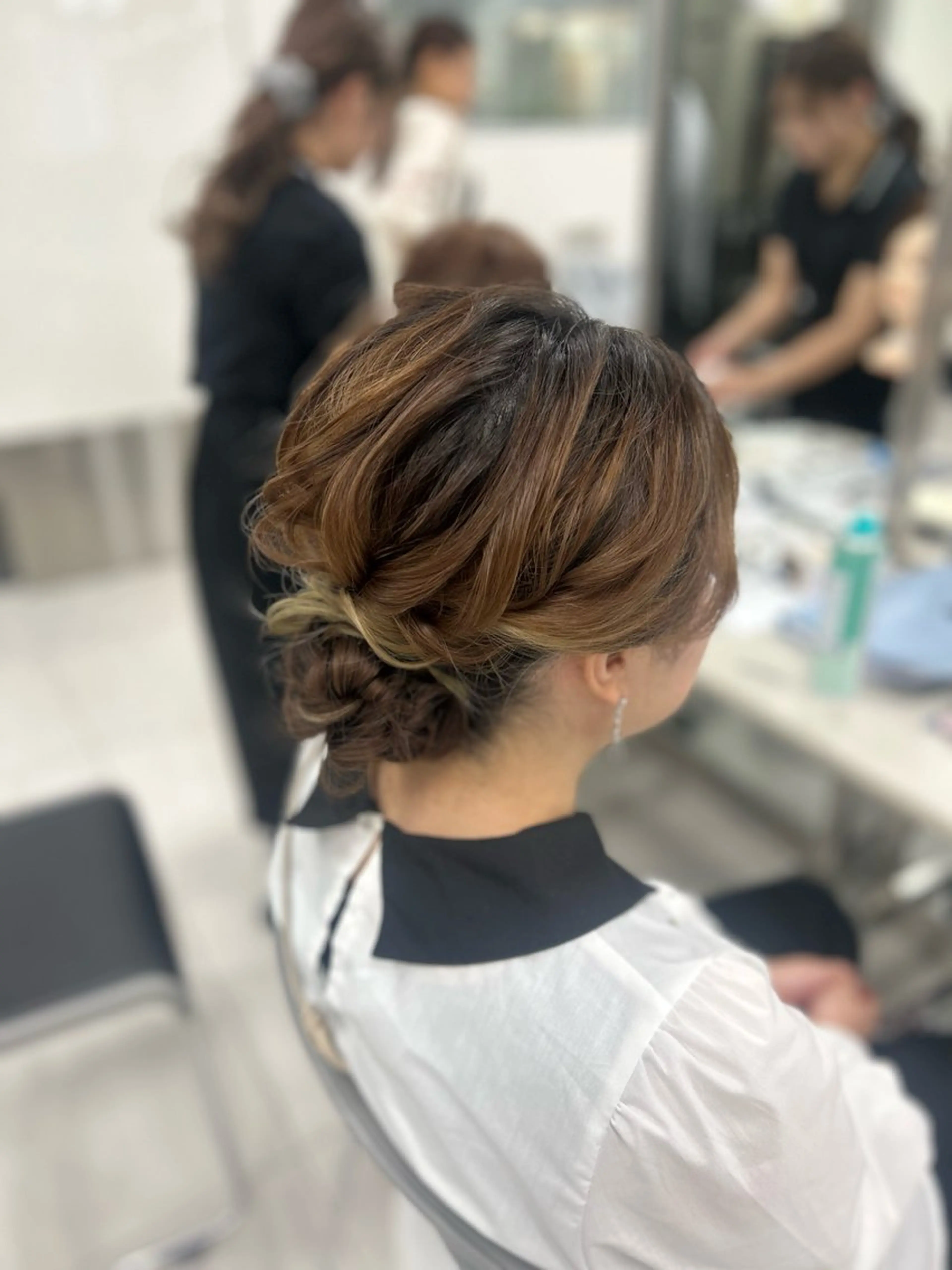 ヘアアレンジ ヘアセット 伊藤 萌加のヘアスタイル