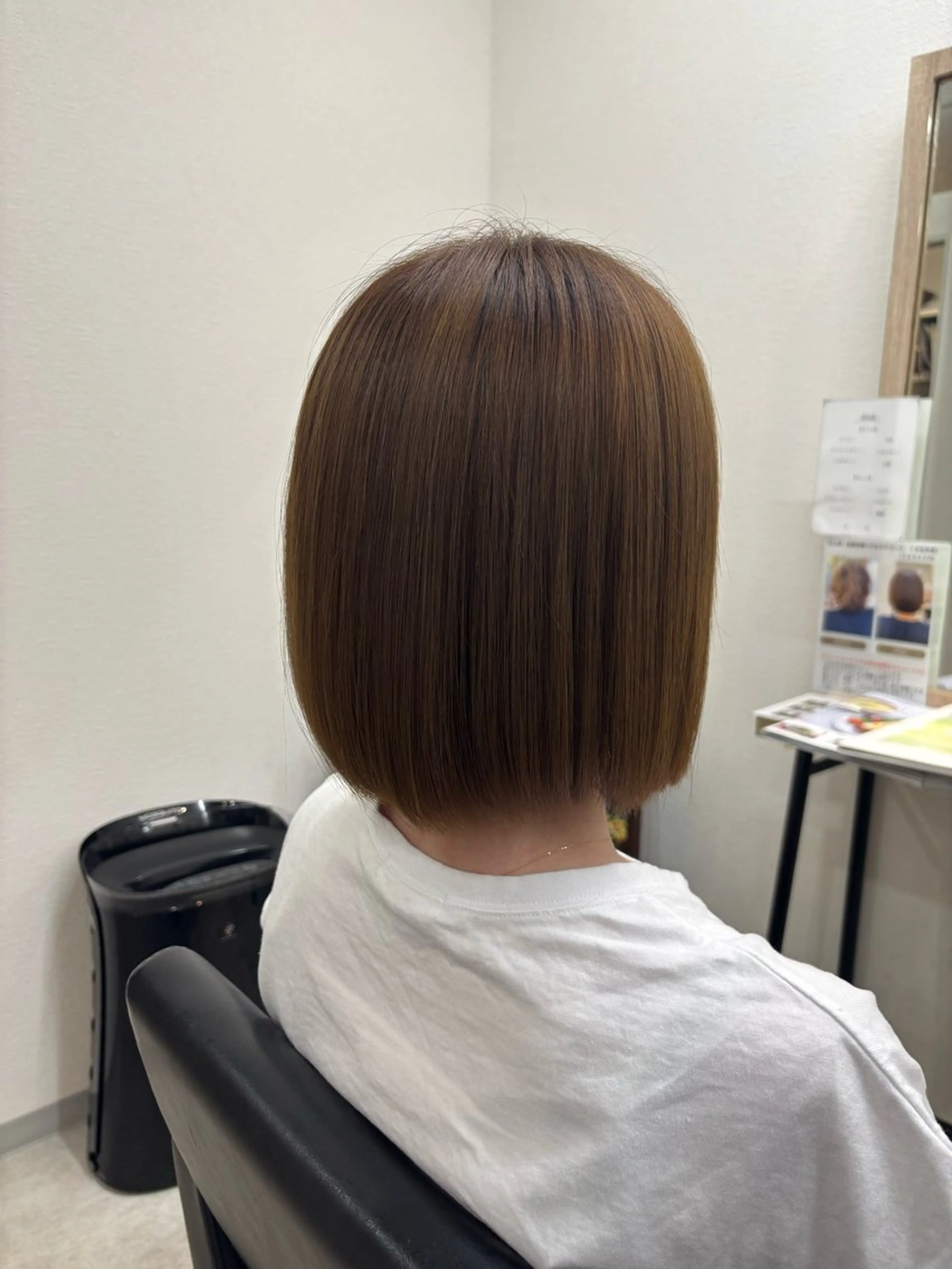 ボブカットの写真