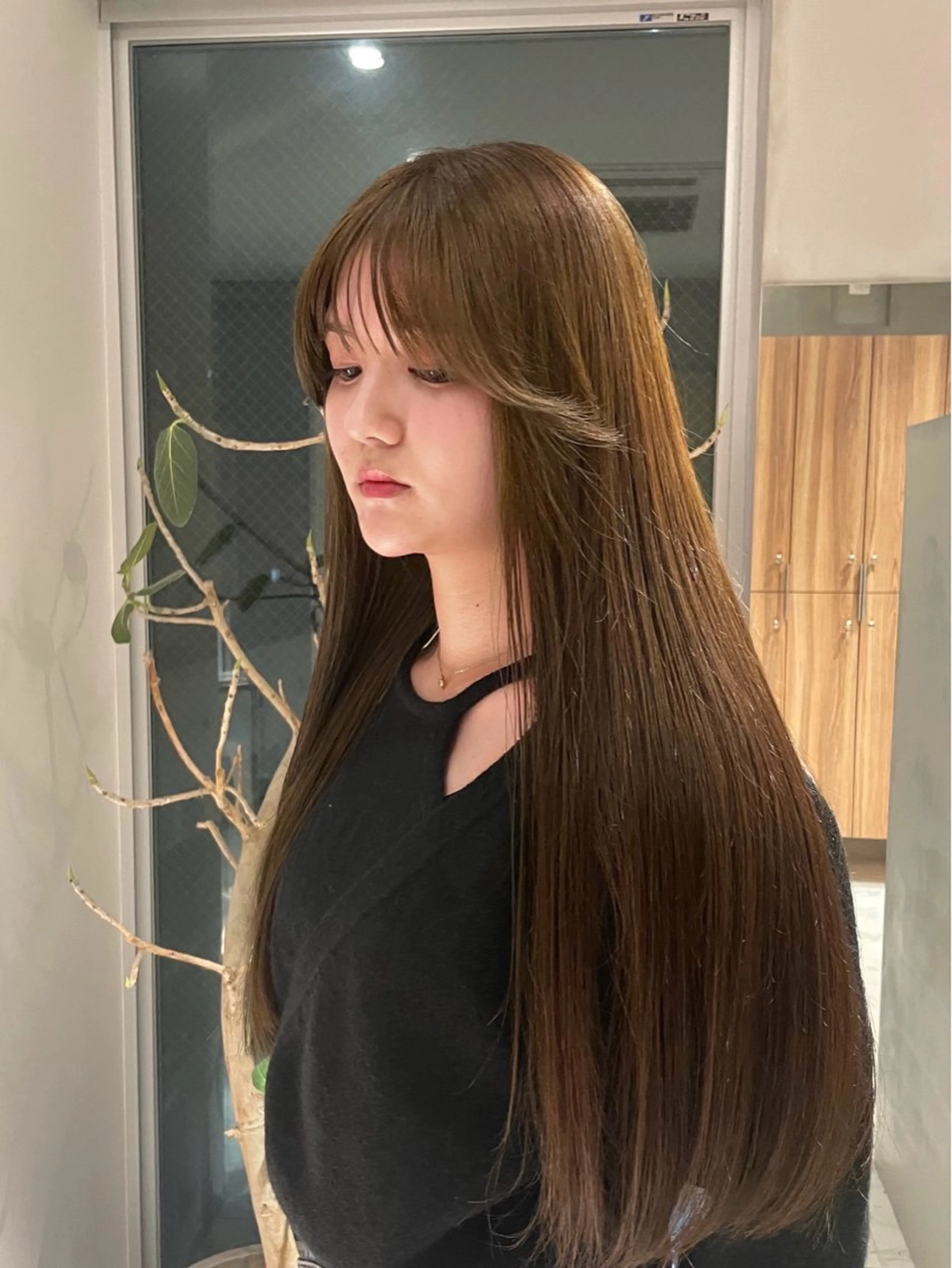 ロング ヘアカラー RIN⌇ レイヤー⌇ 艶カラー🌙のヘアスタイル