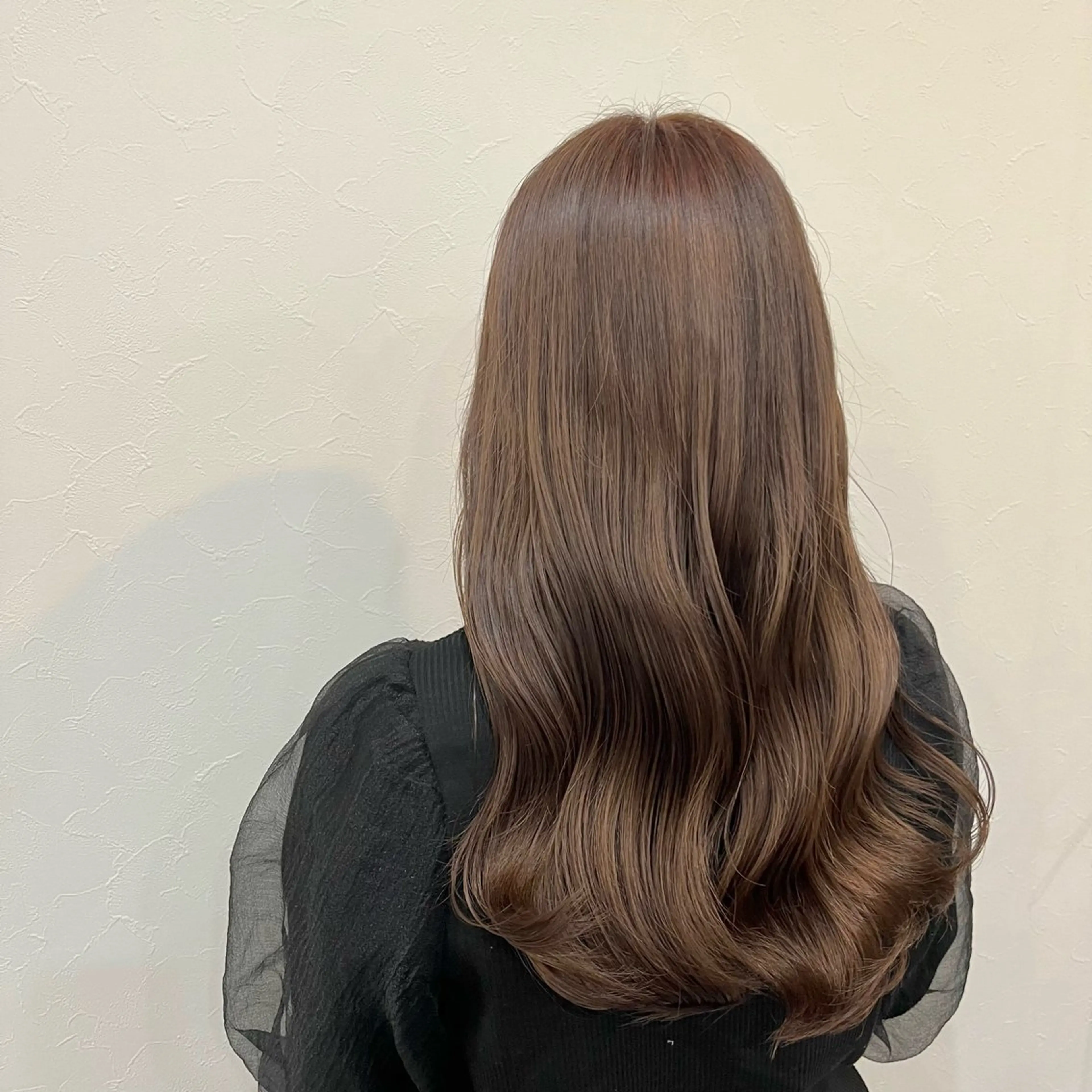 ロング カラー ヘアカラー トリートメント おおつか せいやのヘアスタイル