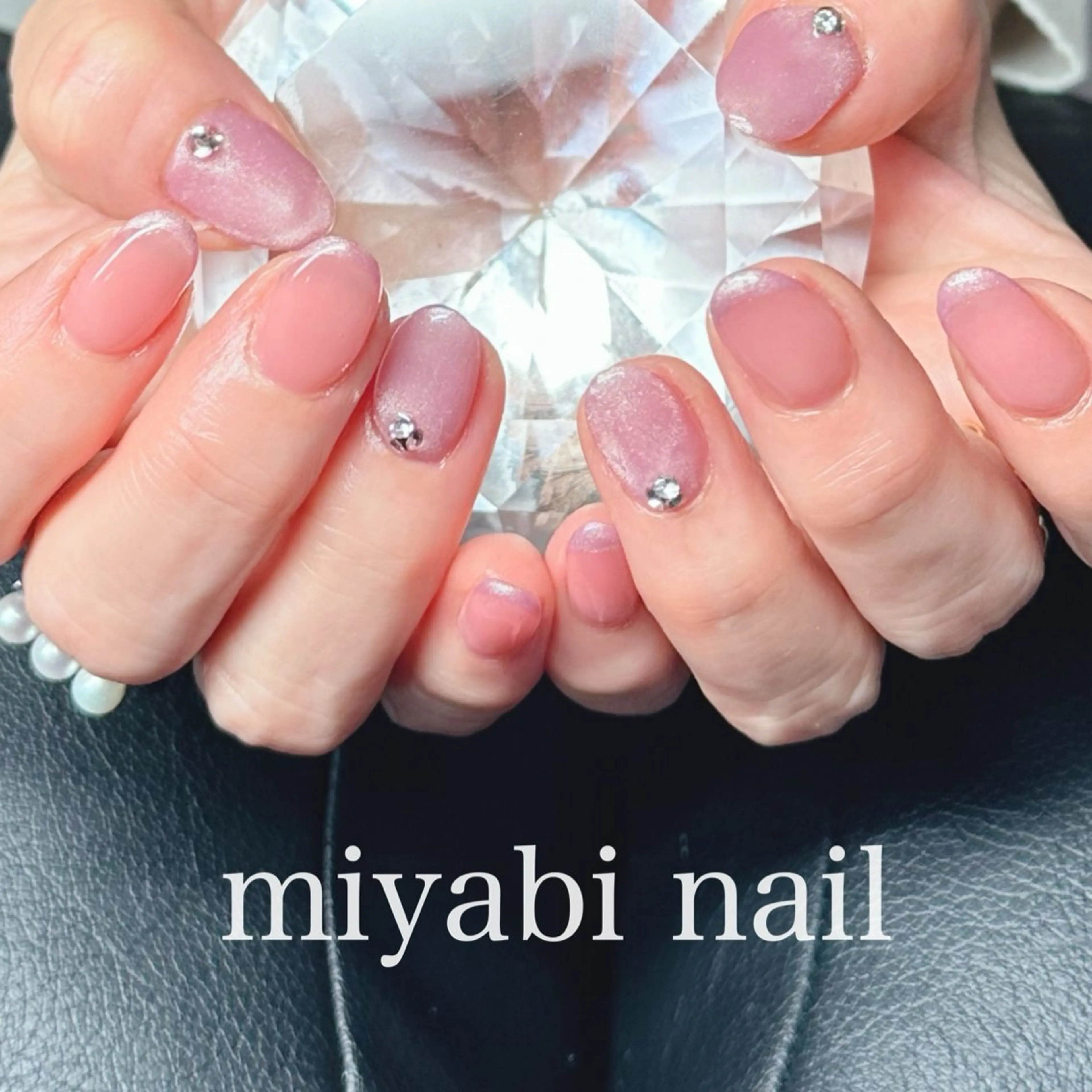 ネイル ハンドネイル miyabi nail 桂川駅近くのネイルデザイン