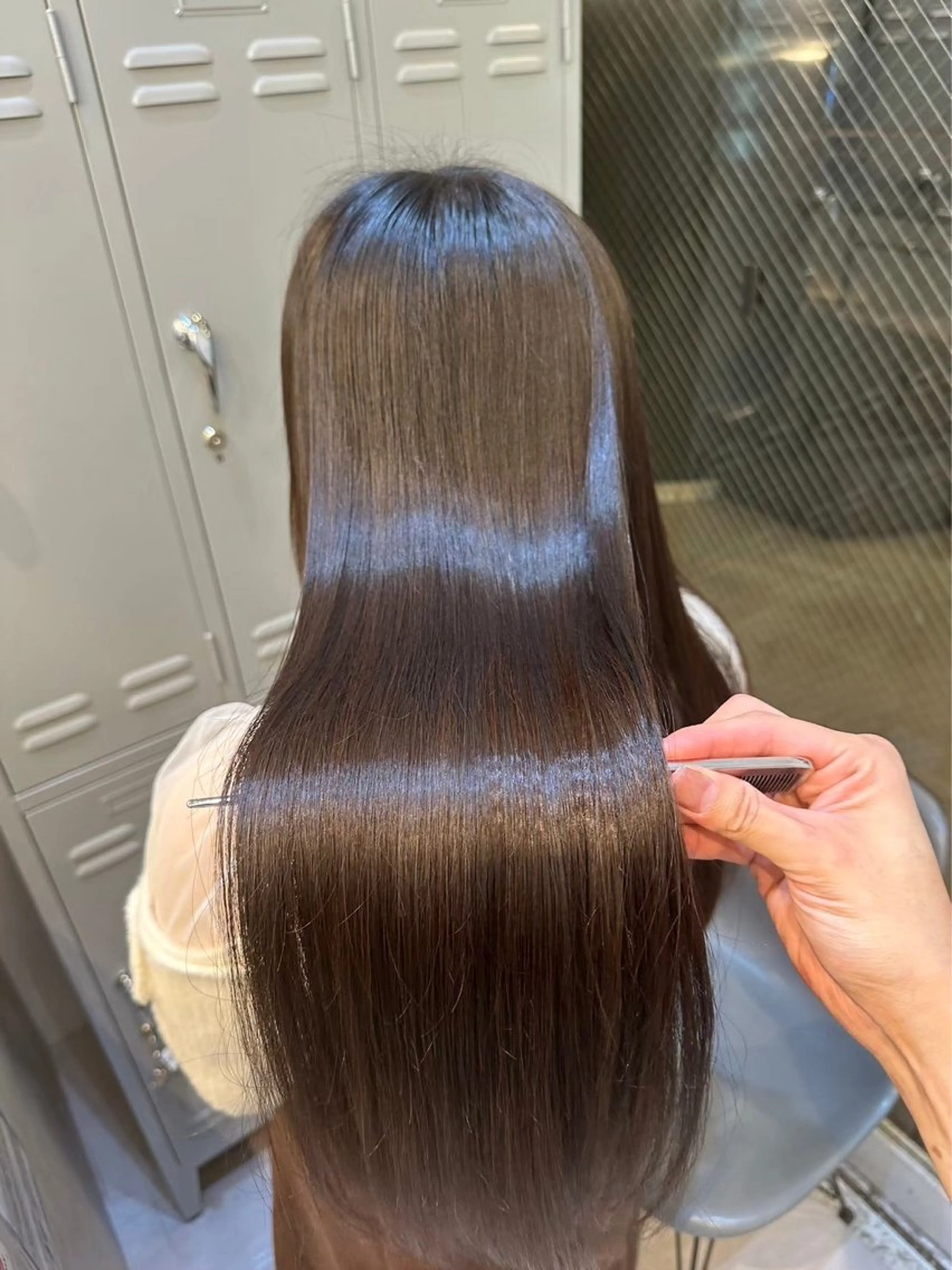 ロング カラー 髪質改善 カット ヘアカラー トリートメント 🌙髪質改善カラー Momoka🦋のヘアスタイル